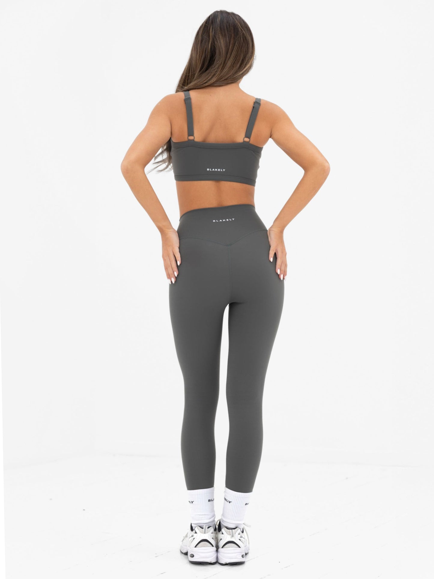 Ultimate Active Leggings - Khaki Grey