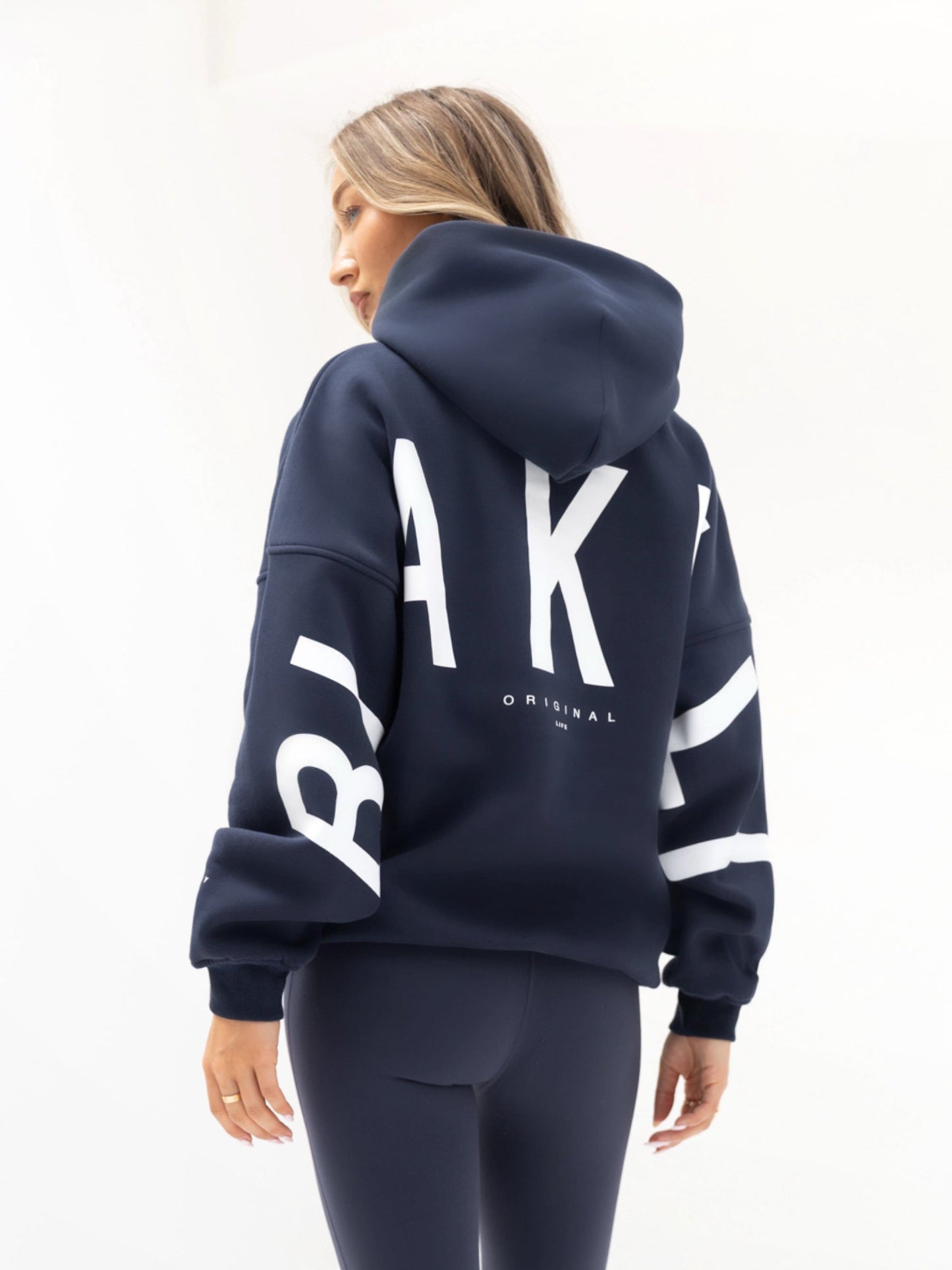 Isabel Oversized Hoodie - Midnight Blue