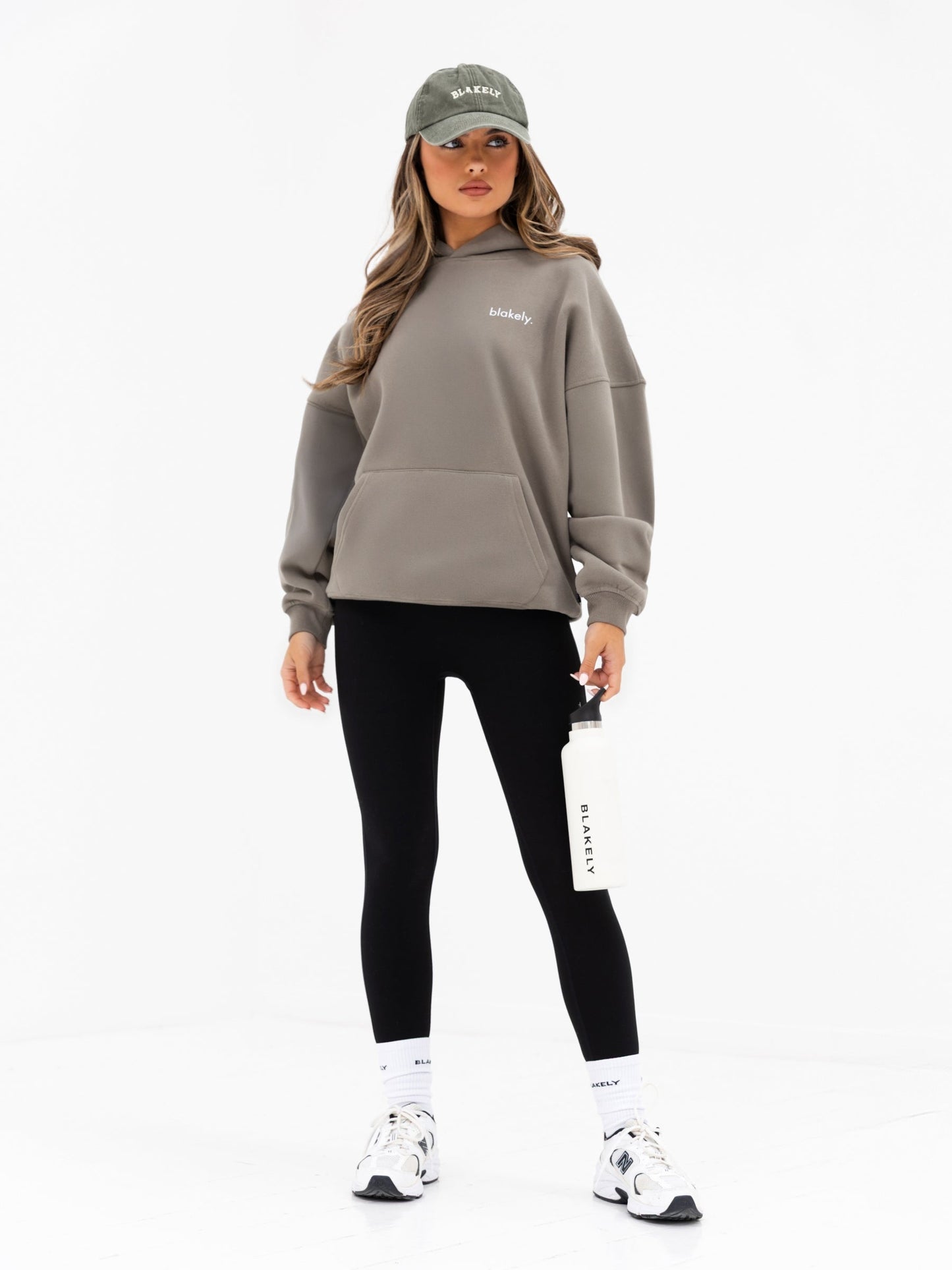 Lexi Oversized Hoodie - Safari Green