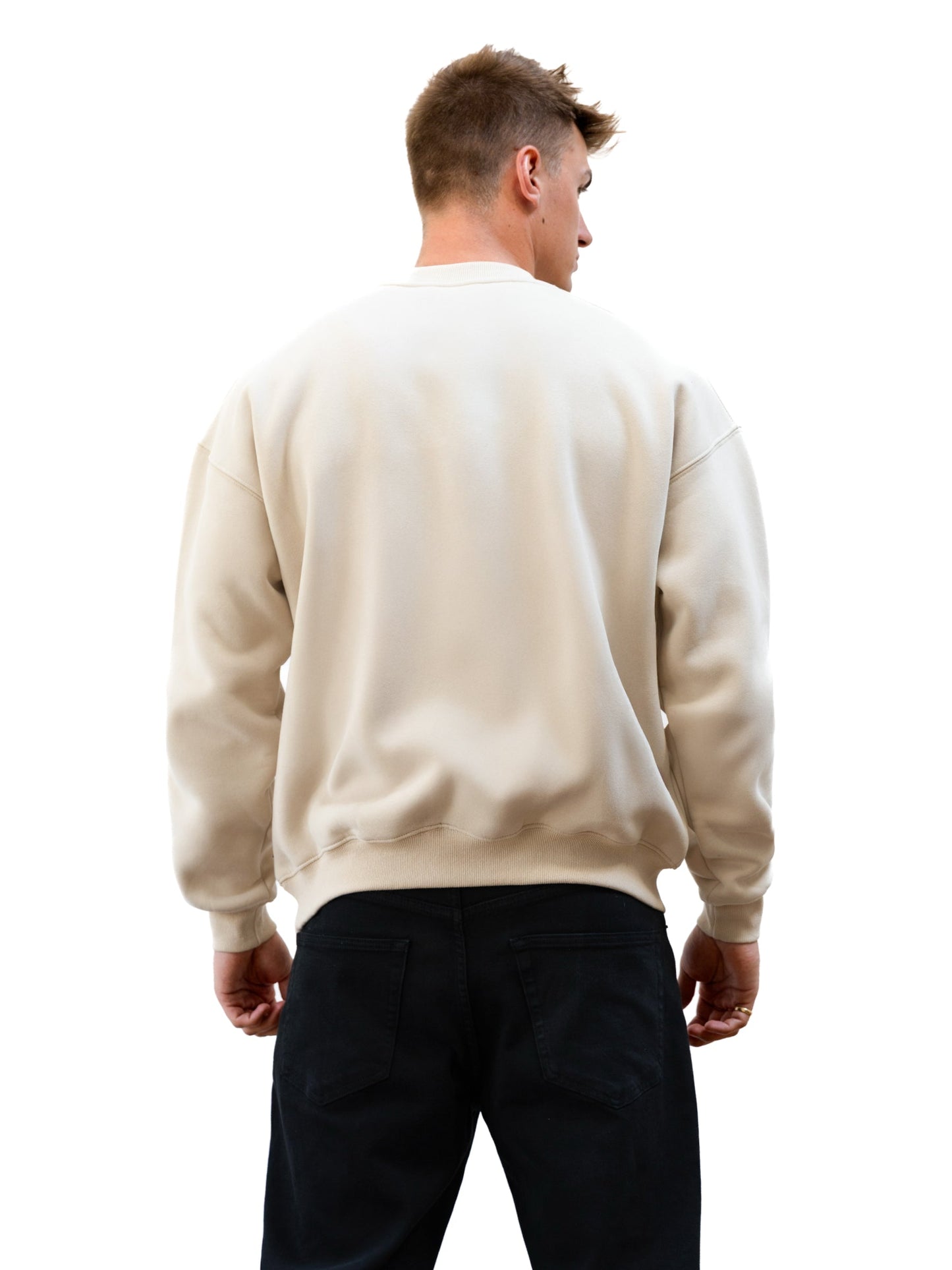 Sami Relaxed Sweater - Bone