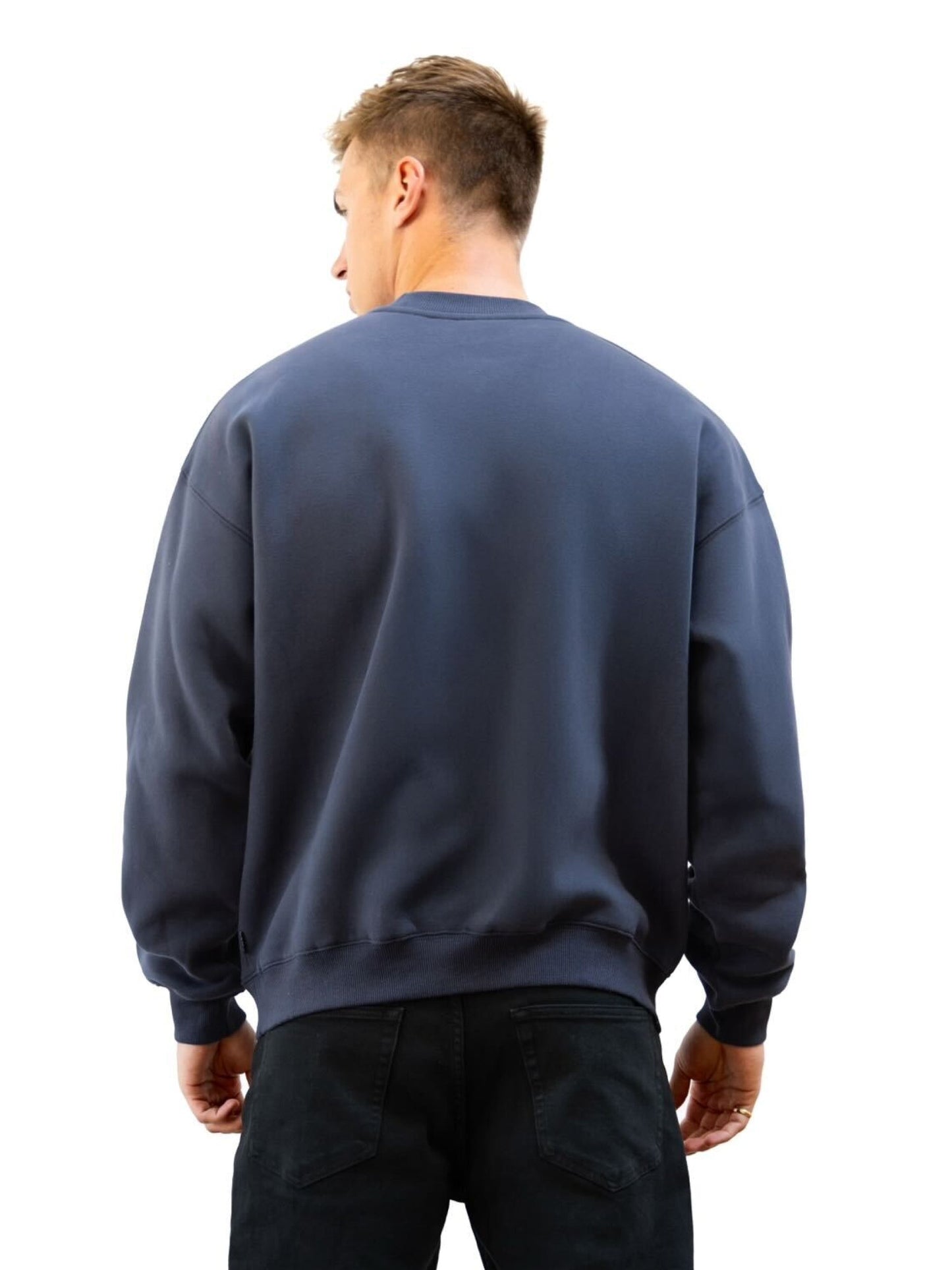 Sami Relaxed Sweater - True Navy