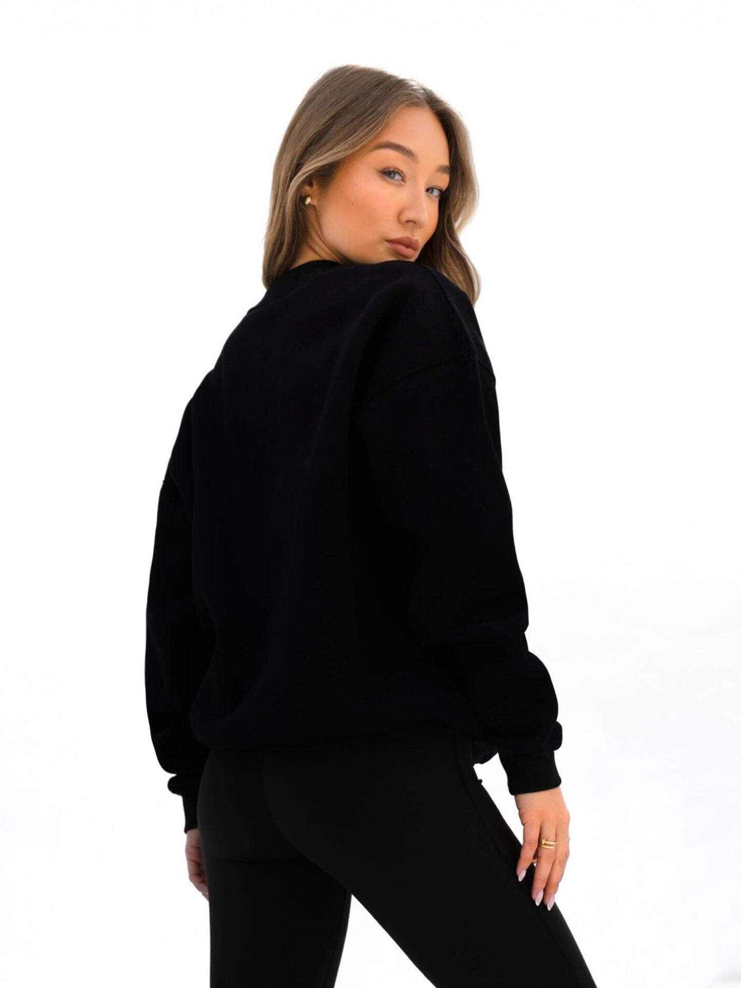 Madison Oversized Sweater - Black