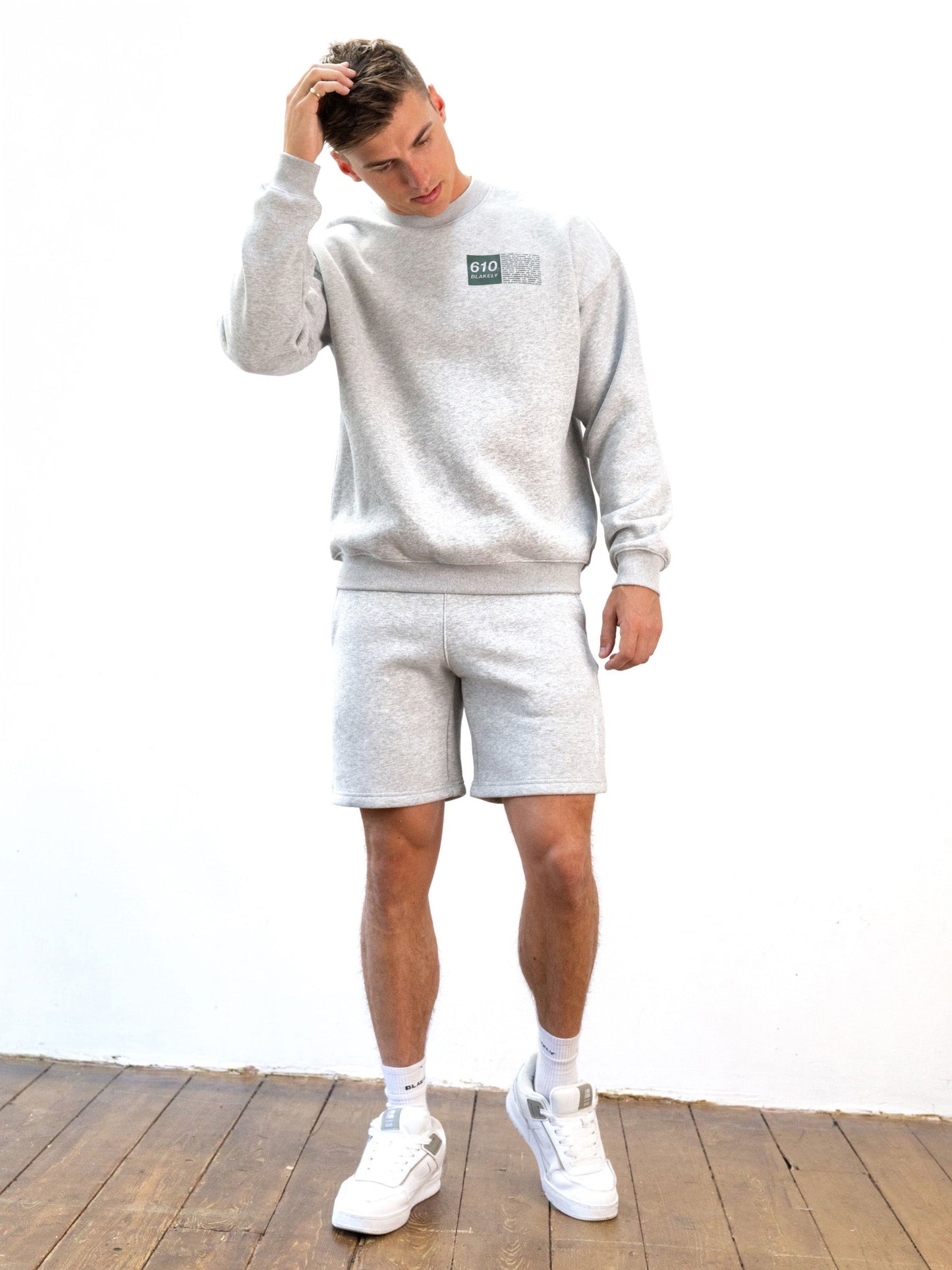 Tribeca 610 Relaxed Sweater - Marl Grey
