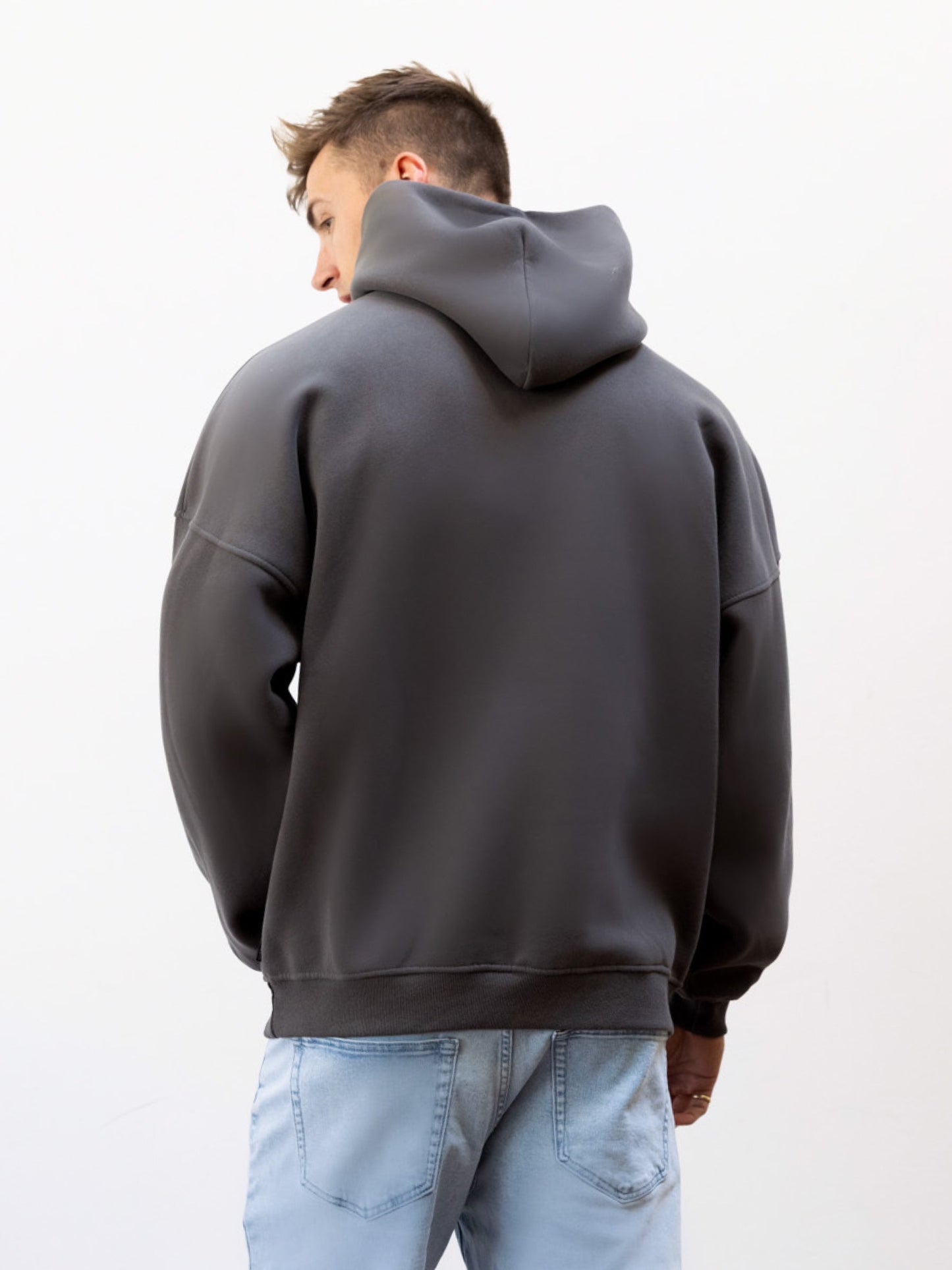 Legacy Relaxed Hoodie - Charcoal