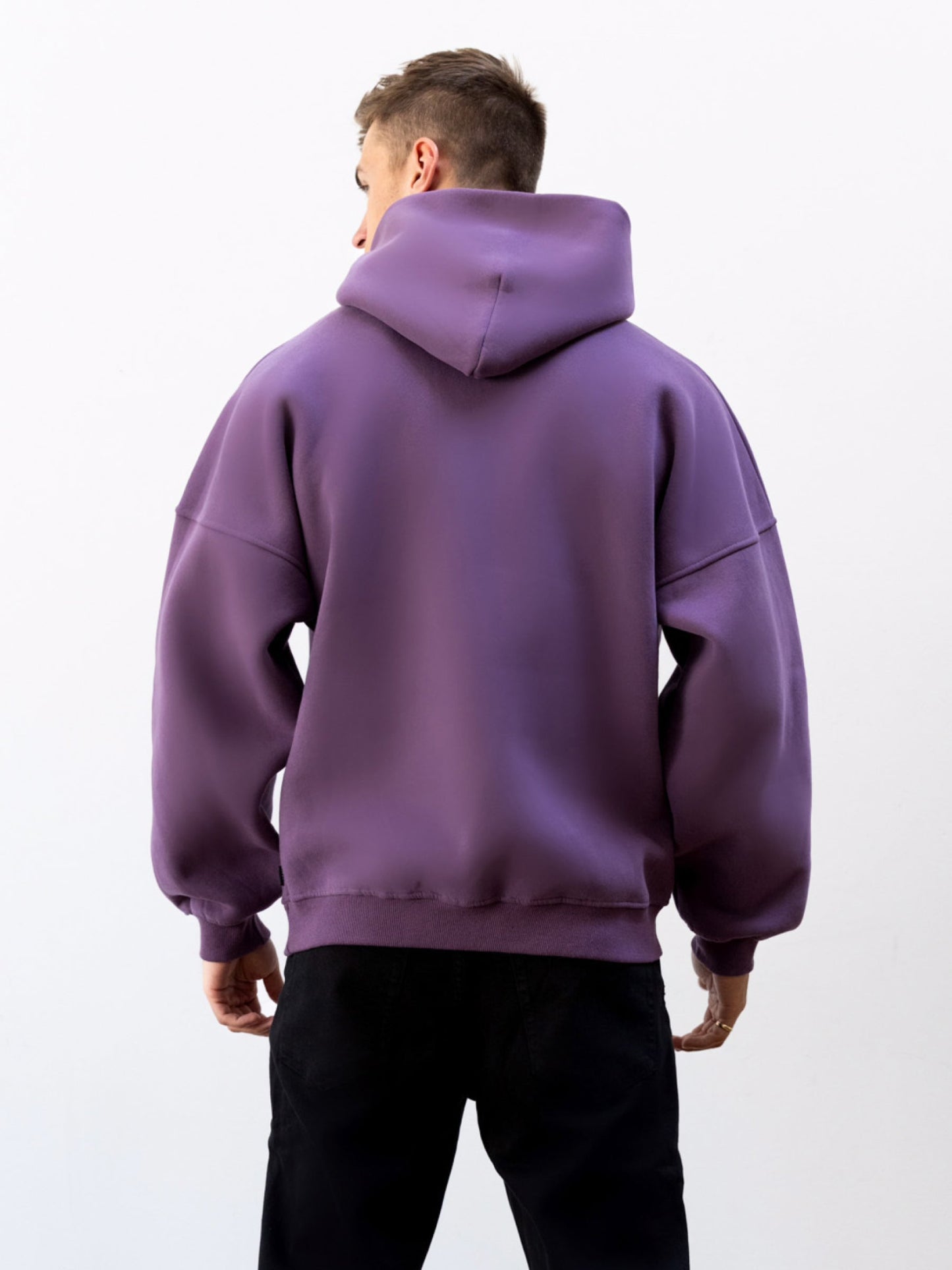 Legacy Relaxed Hoodie - Mid Purple