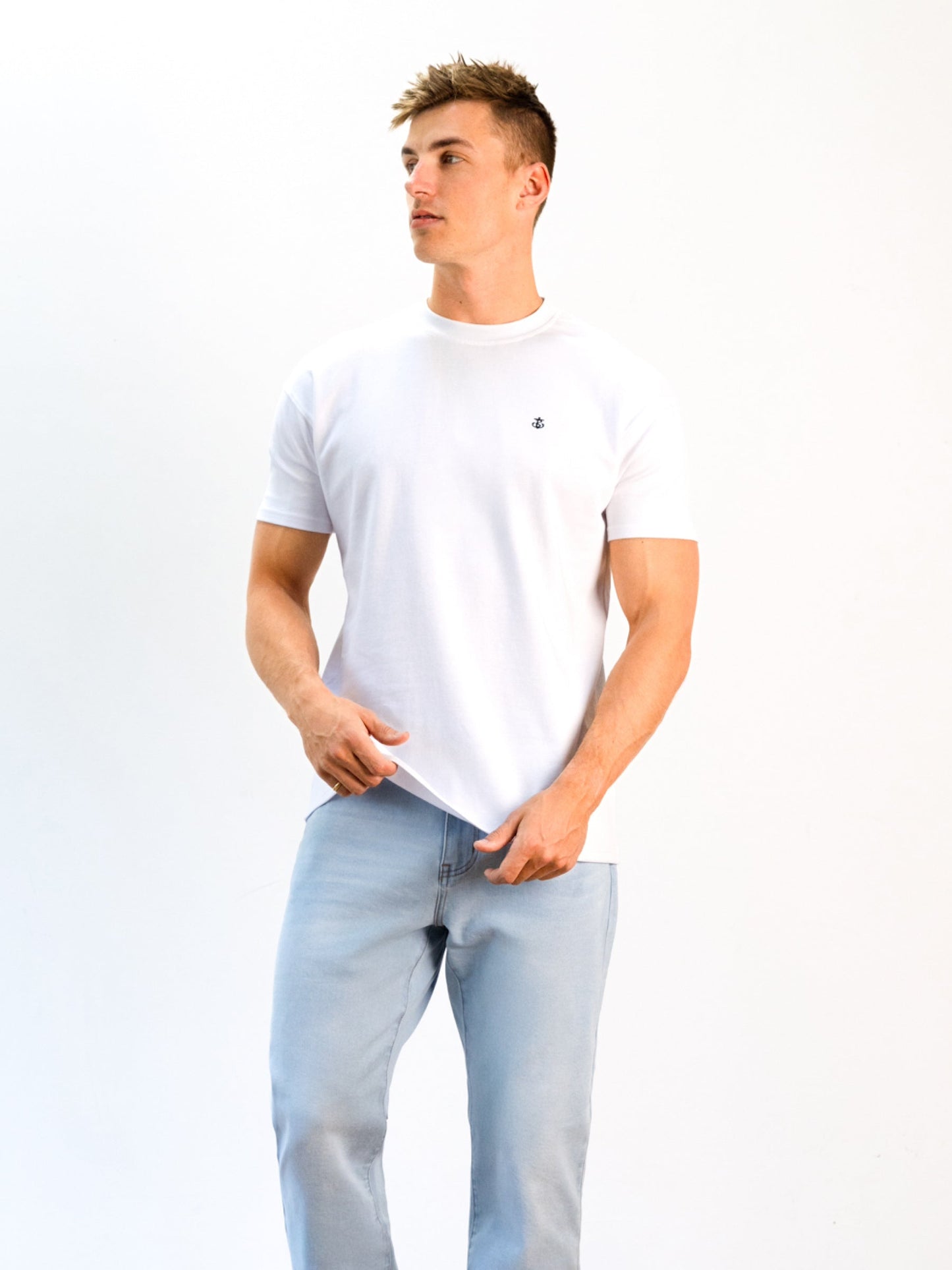 Vol.15 Loose Fitting Jeans - Light Blue