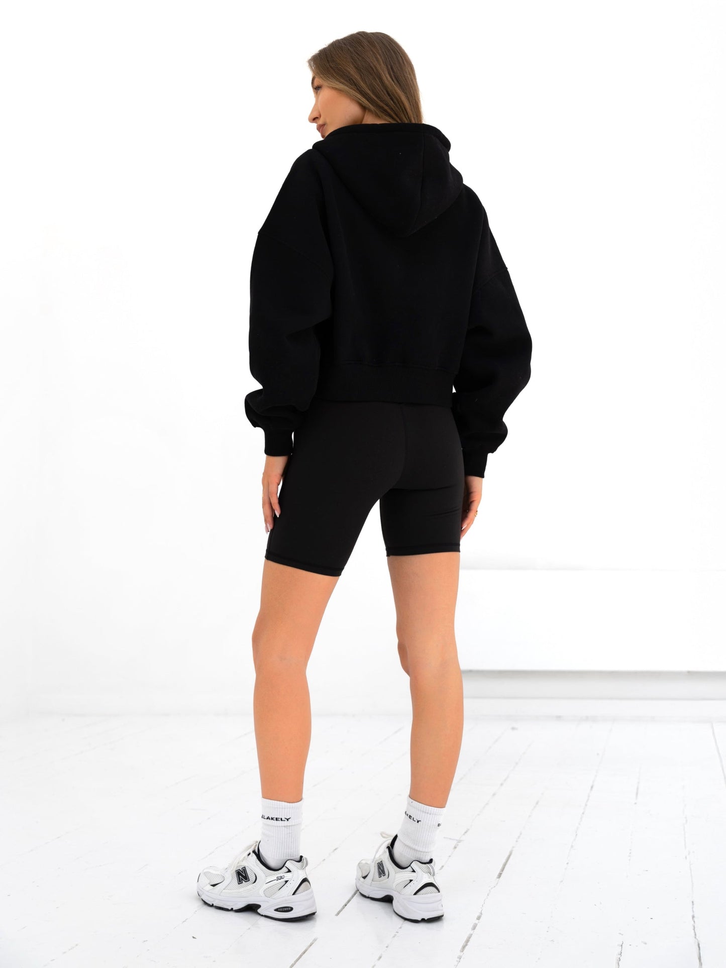 Blakely Full Zip Hoodie - Black