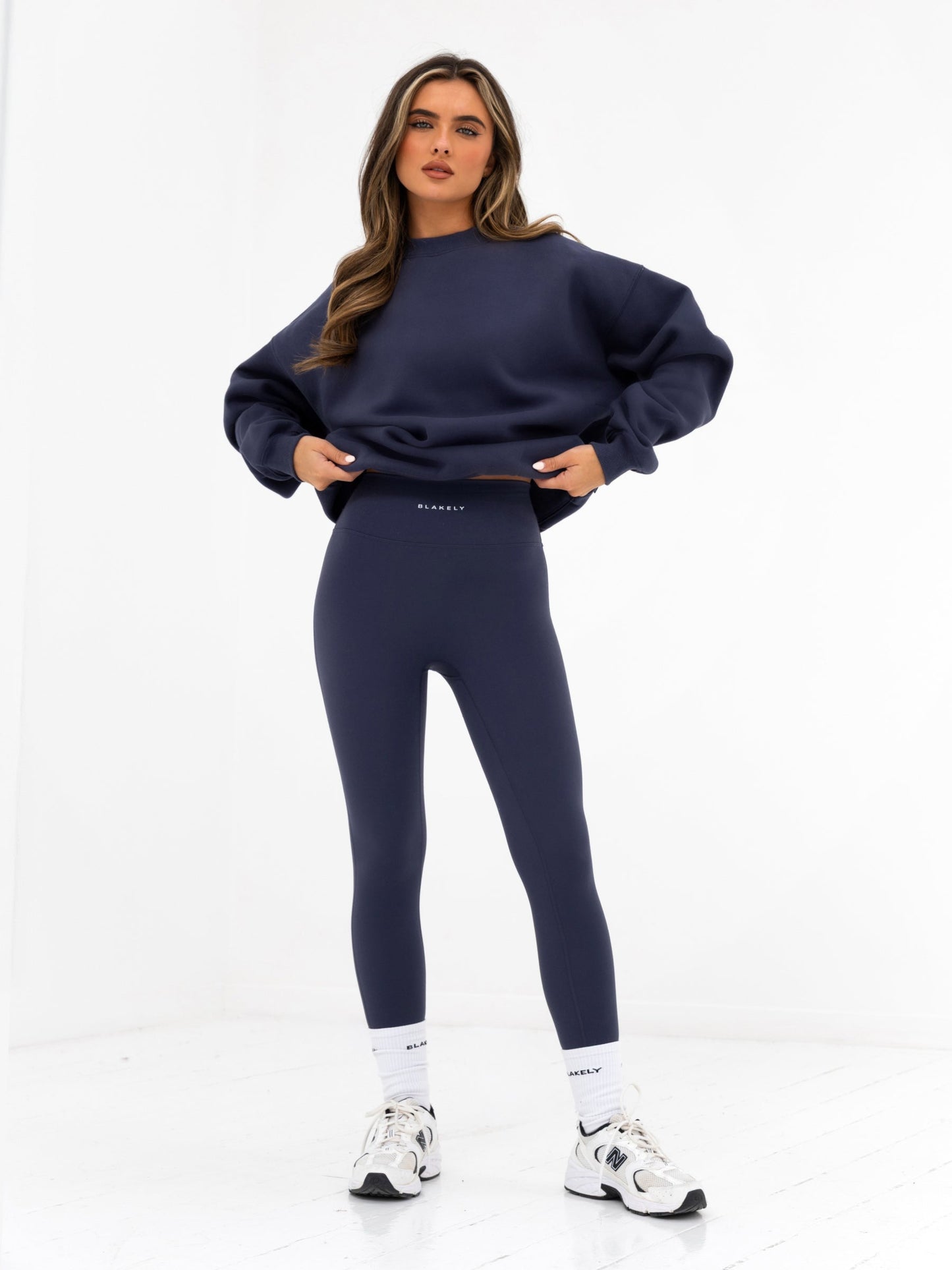 Kayla Oversized Sweater - True Navy