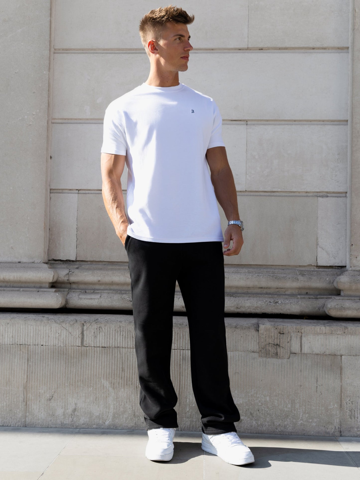 Declan Relaxed Sweatpants - Black