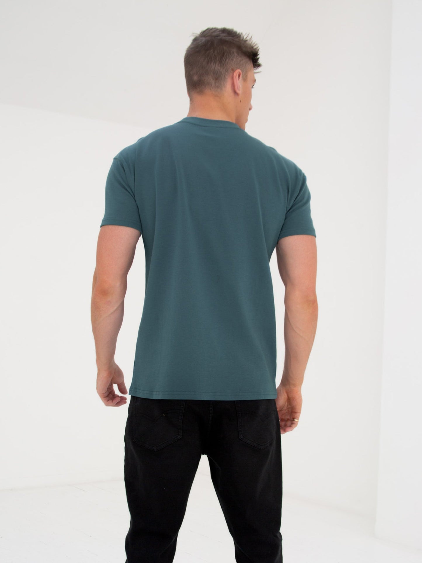 Anchor Relaxed T-Shirt - Teal Green