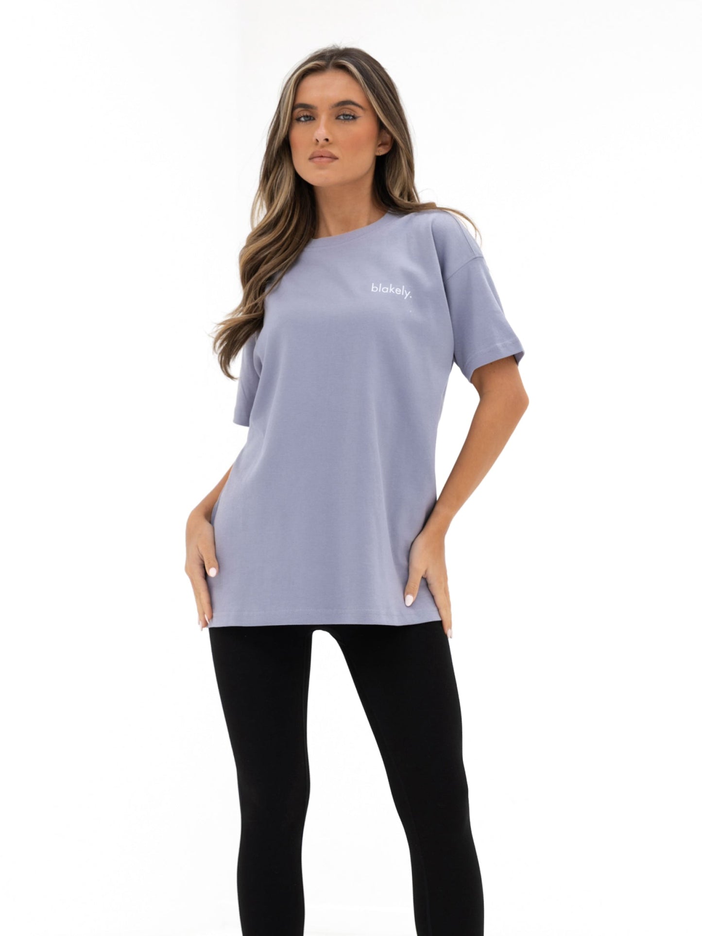 Lexi Oversized T-Shirt - Pale Lilac