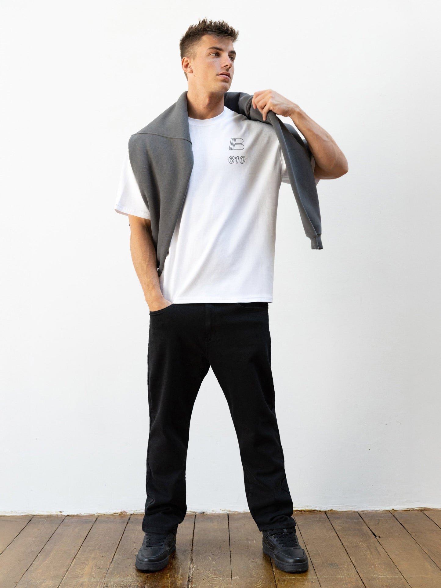 Apex City Unfitted T-Shirt - White