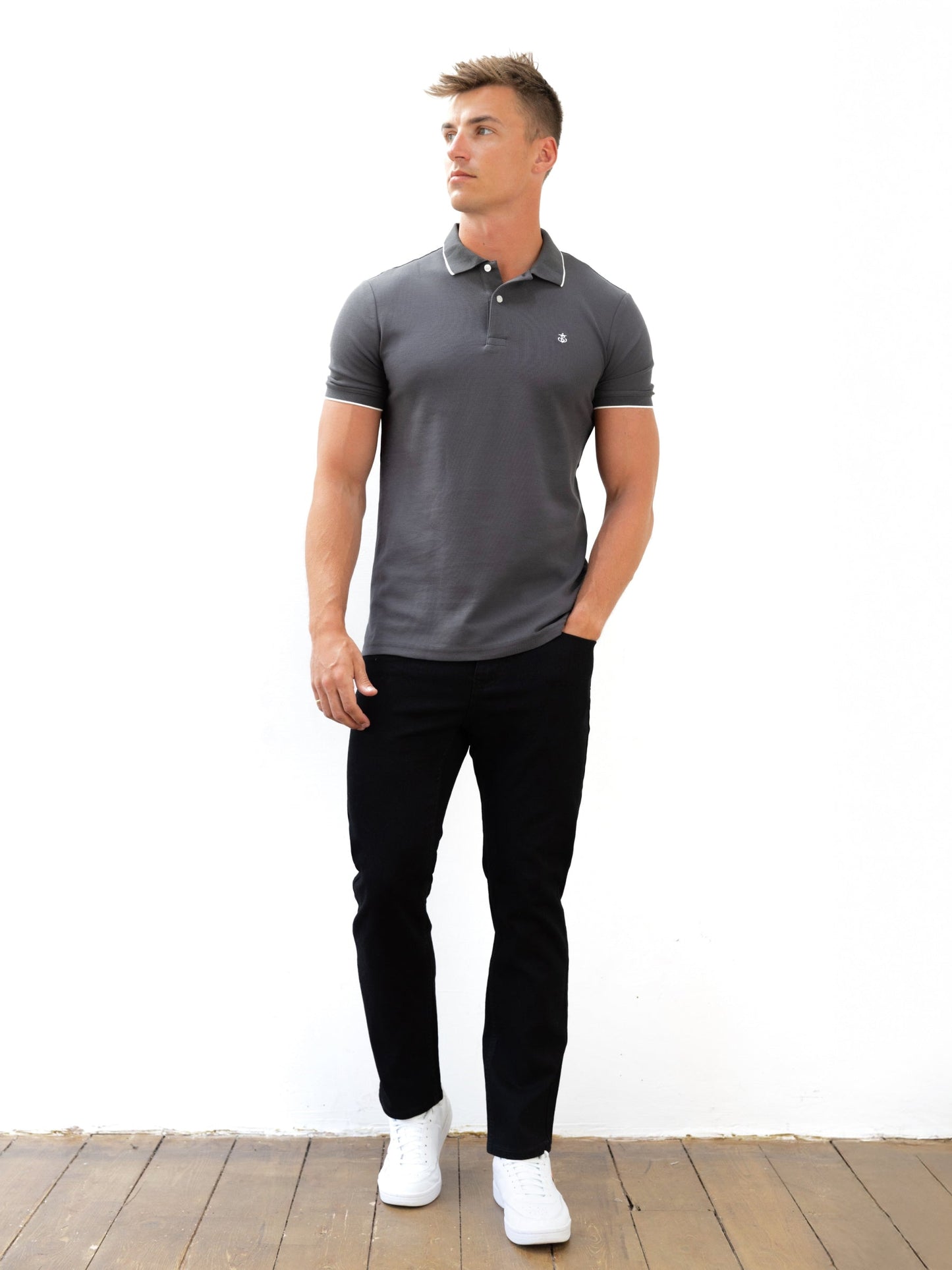 Sonoma Polo Shirt - Charcoal