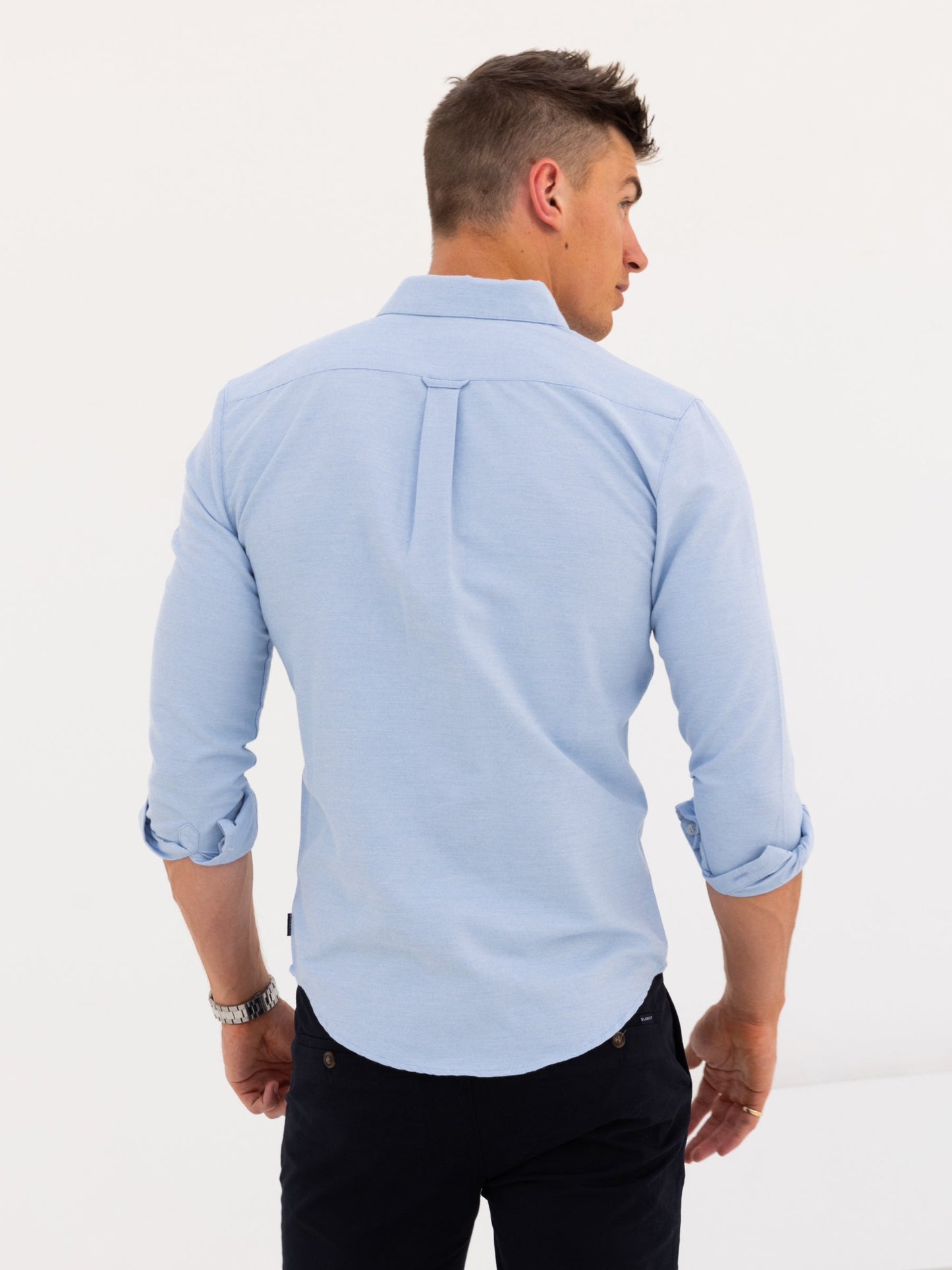 Dallas Long Sleeve Shirt - Blue