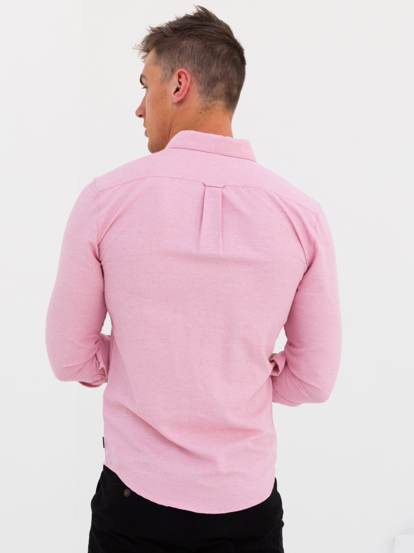 Dallas Long Sleeve Shirt - Pink
