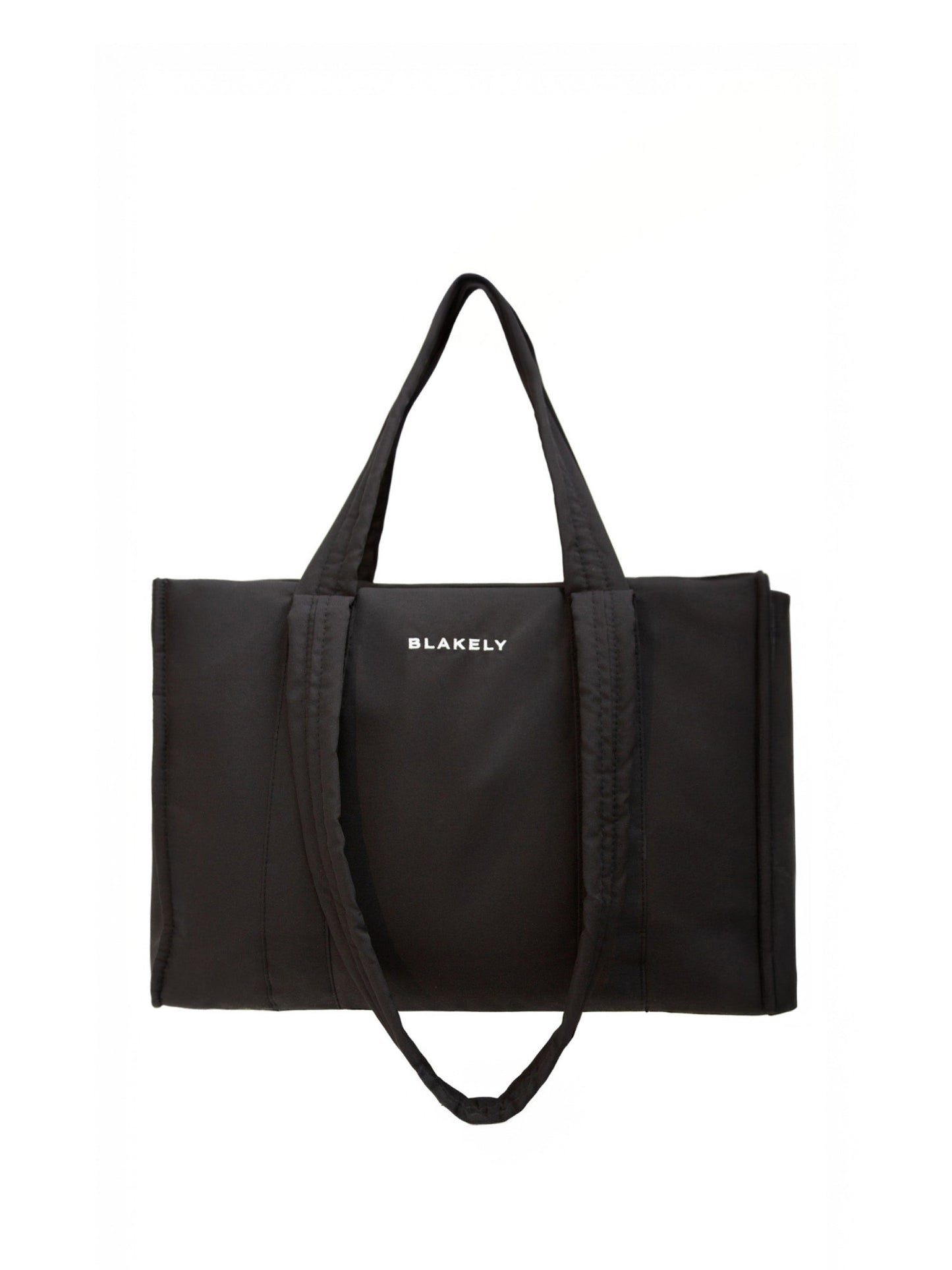 Blakely Nylon Tote Bag - Black