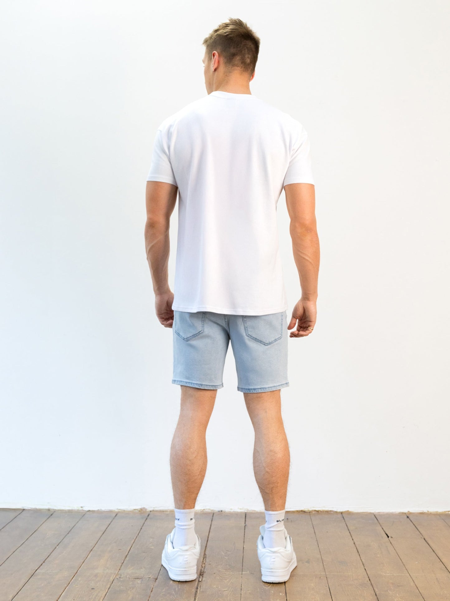 Blakely Denim Shorts - Blue