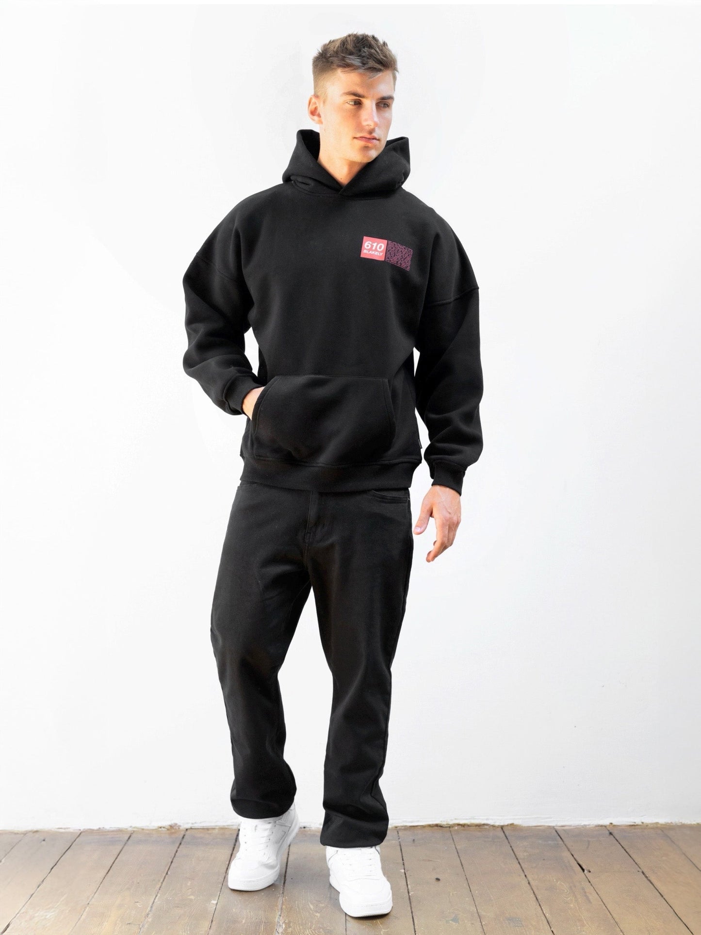 Tribeca 610 Relaxed Hoodie - Black
