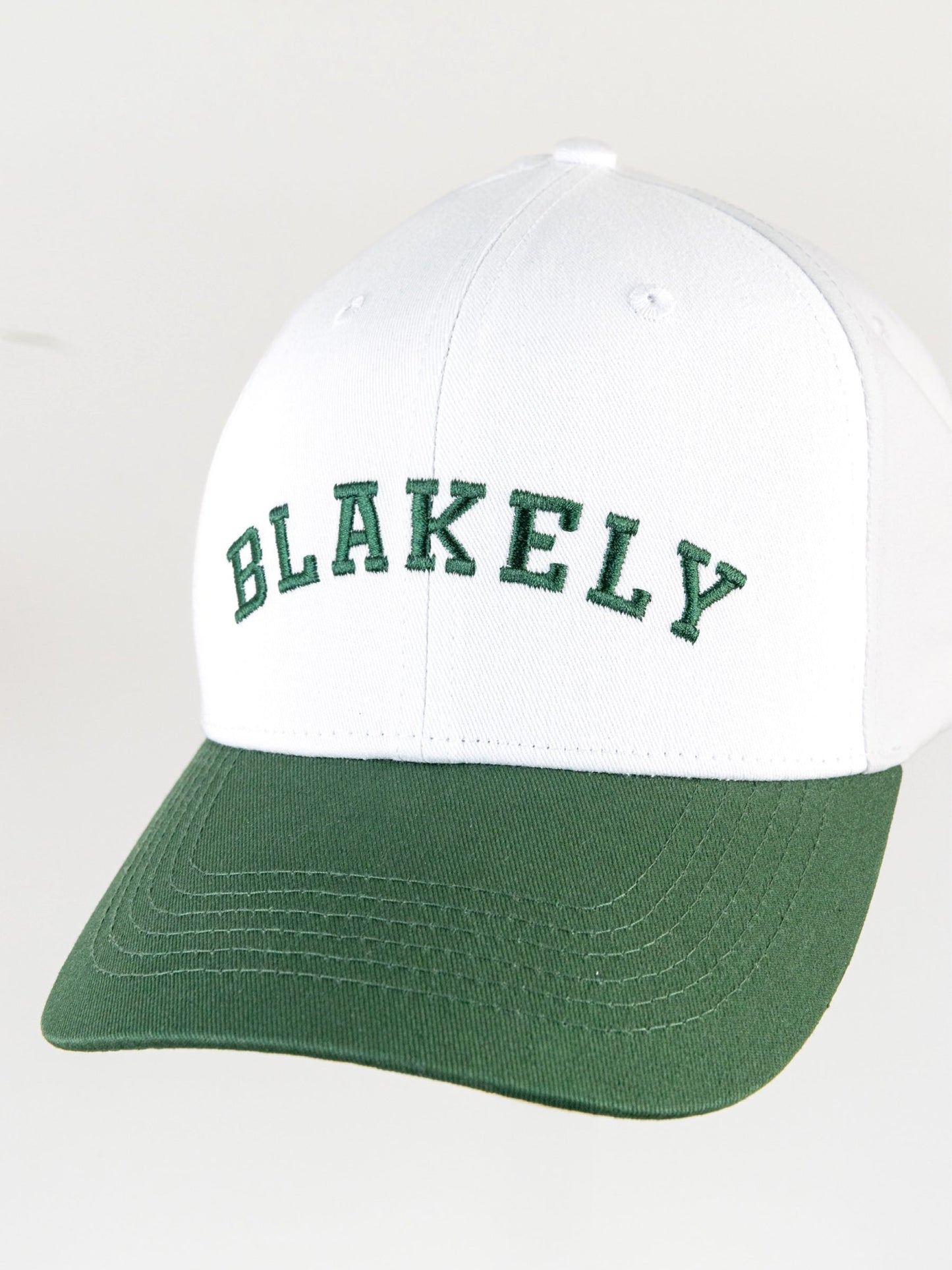 Varsity Cap - Green & White