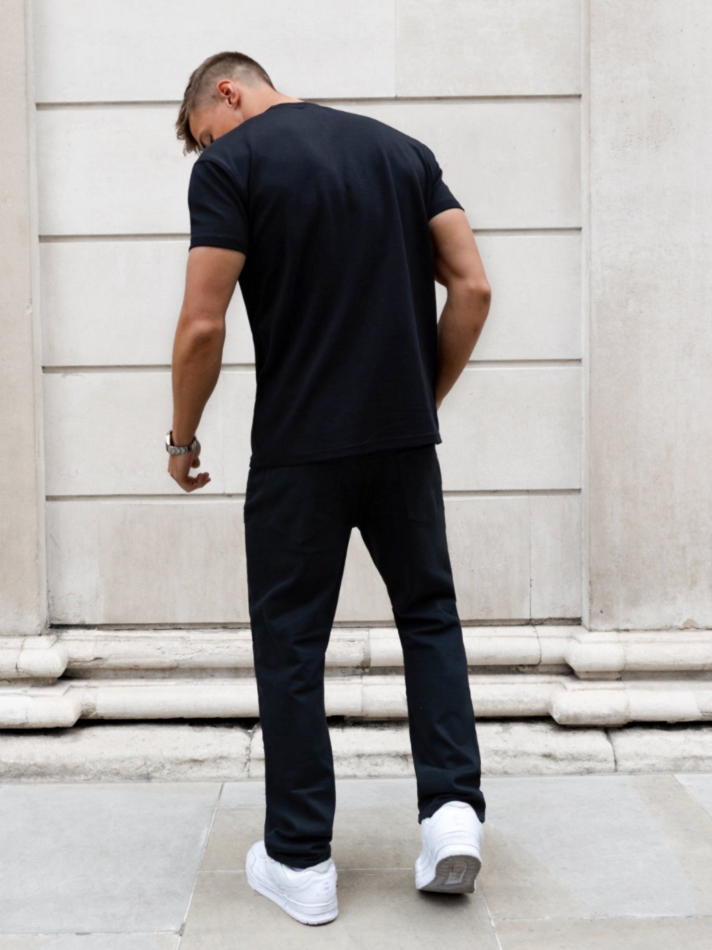 Conrad Anchor T-Shirt - Black