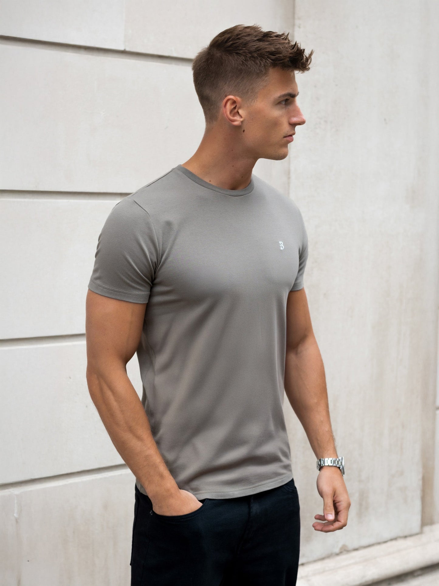 Conrad Anchor T-Shirt - Safari Green