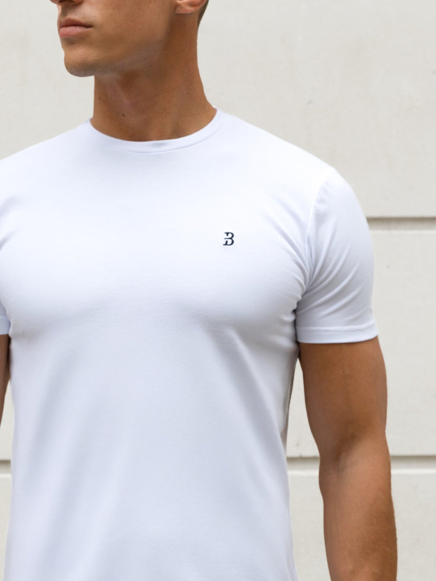 Conrad Anchor T-Shirt - Flat White