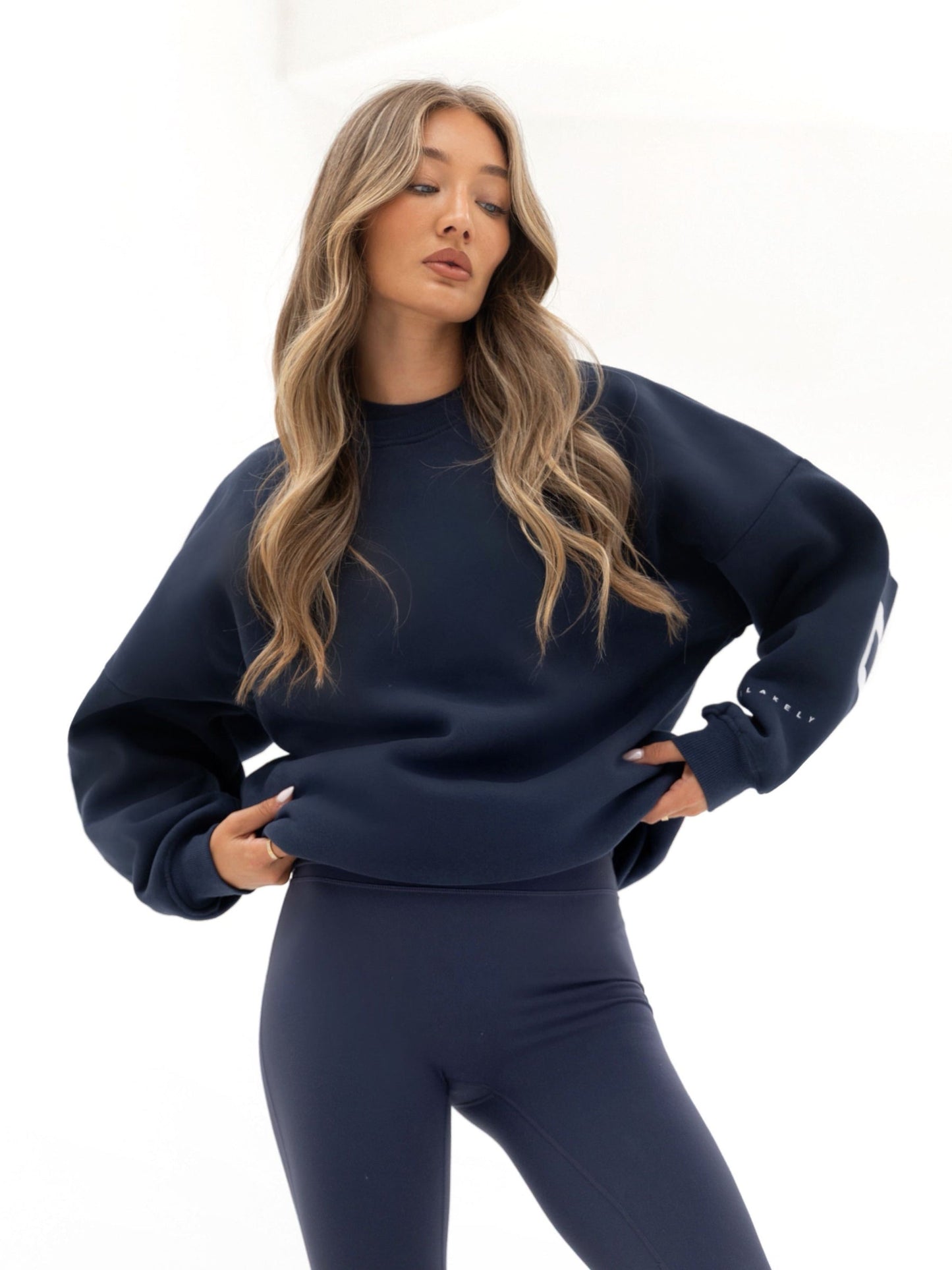 Isabel Oversized Sweater - Midnight Blue