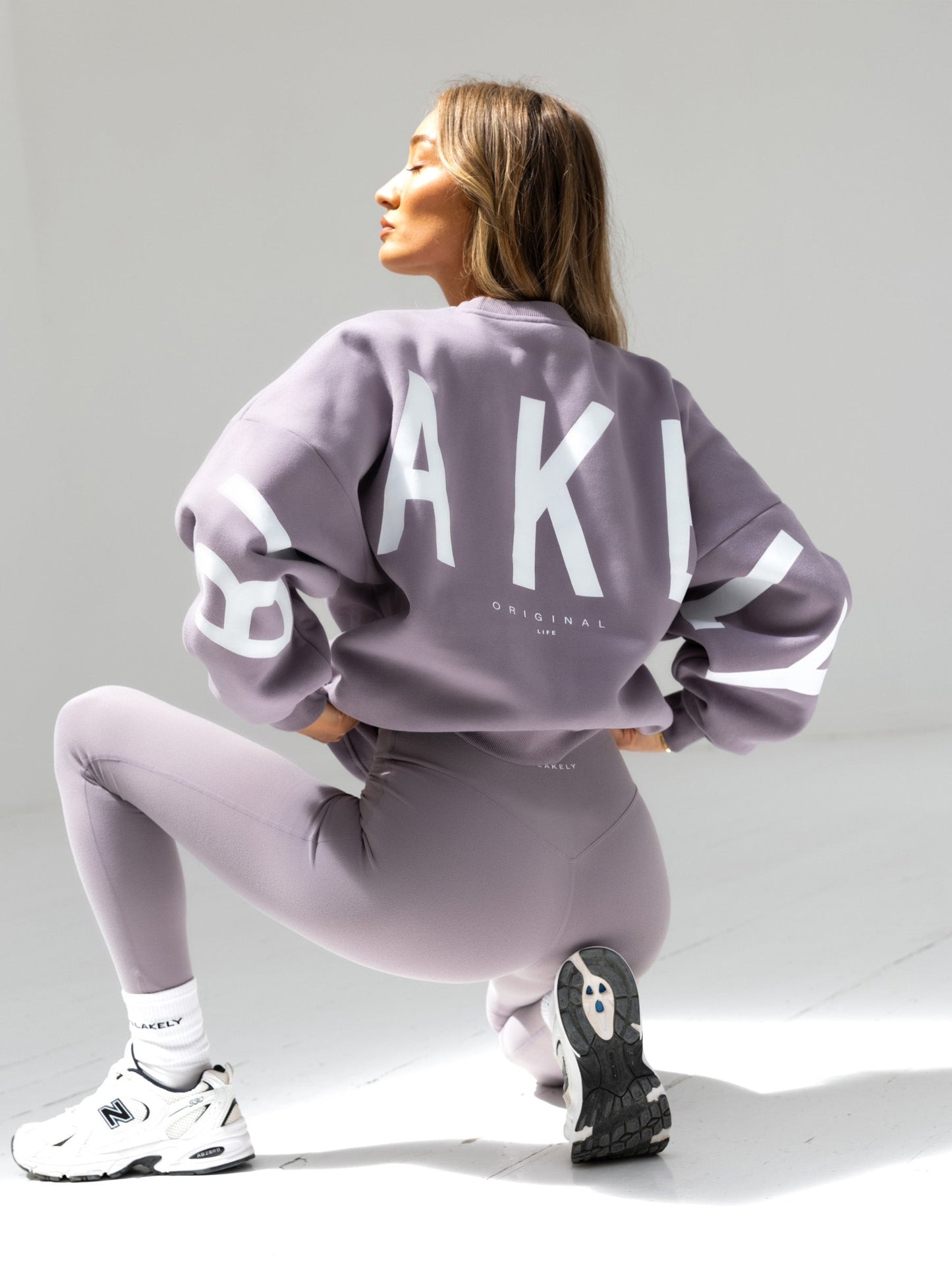 Isabel Oversized Sweater - Soft Purple