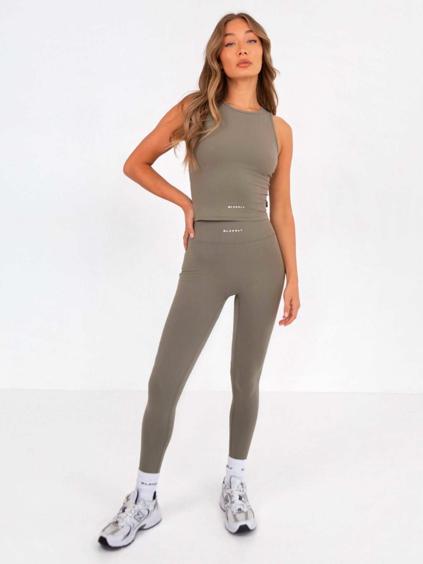 Ultimate Soft Lifestyle Leggings - Safari Green