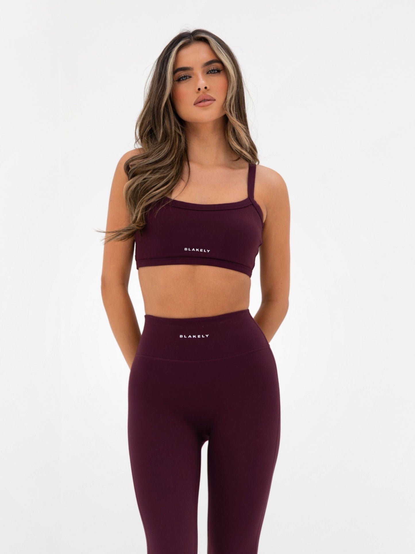 Ultimate Active Leggings - Dark Cherry