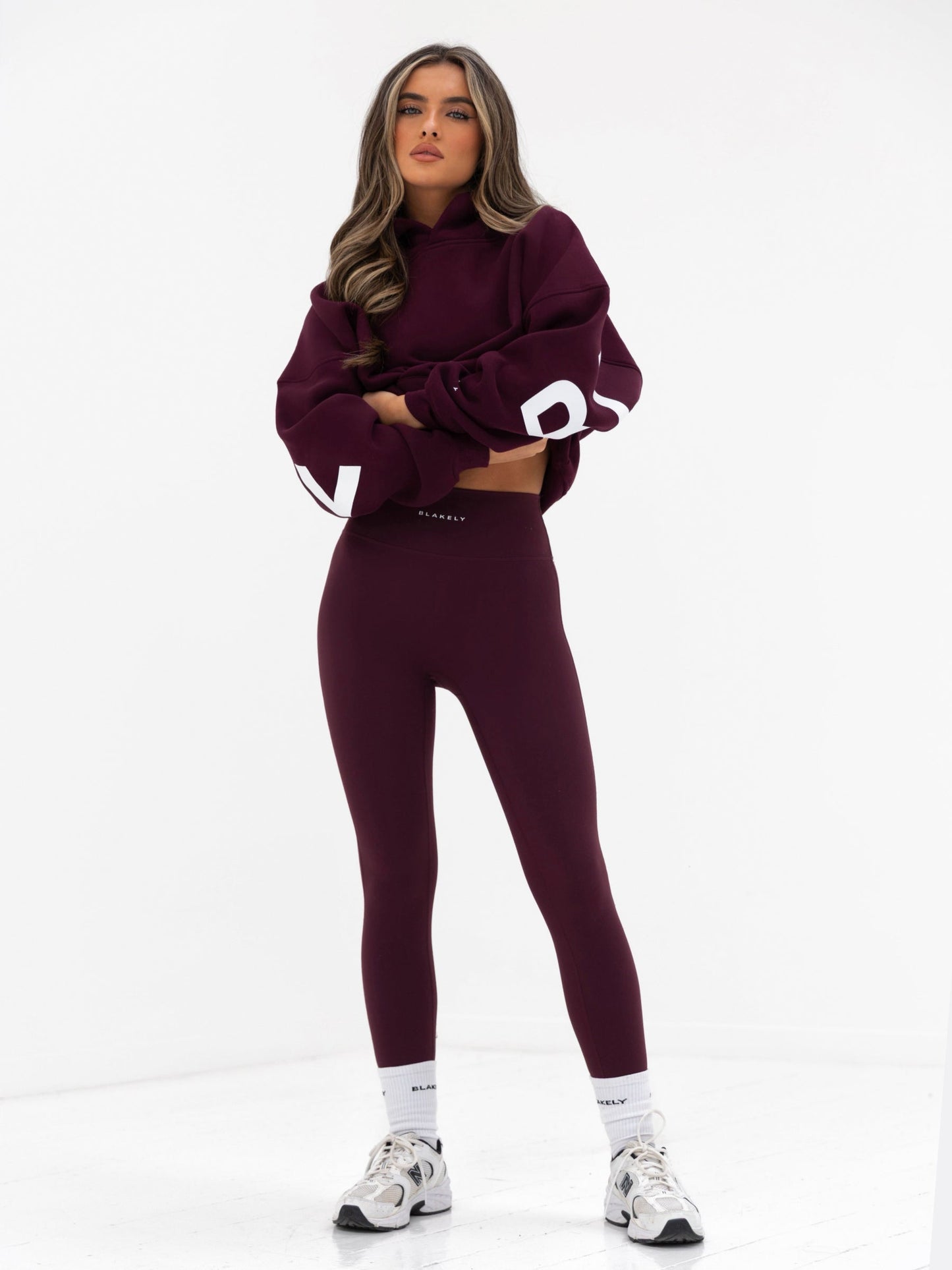 Ultimate Active Leggings - Dark Cherry