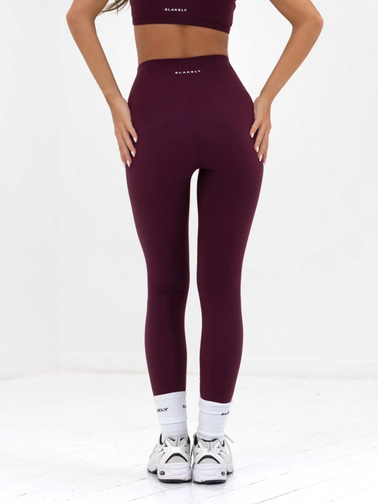 Ultimate Active Leggings - Dark Cherry