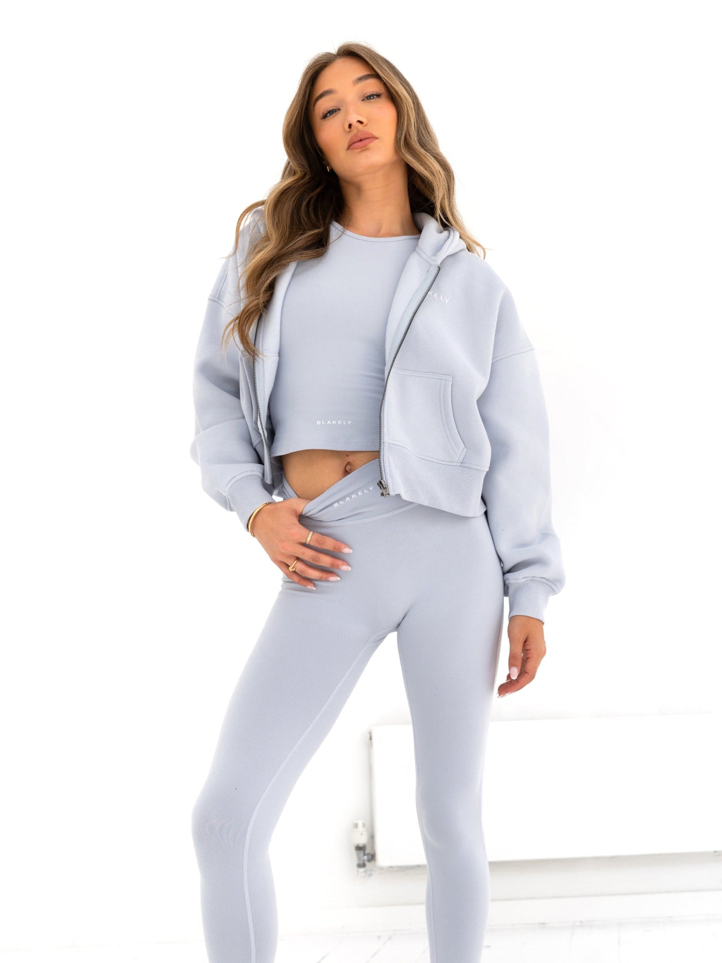 Ultimate Soft Lifestyle Leggings - Pale Blue