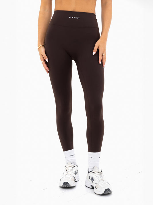 Ultimate Soft Lifestyle Leggings - Coffee Bean