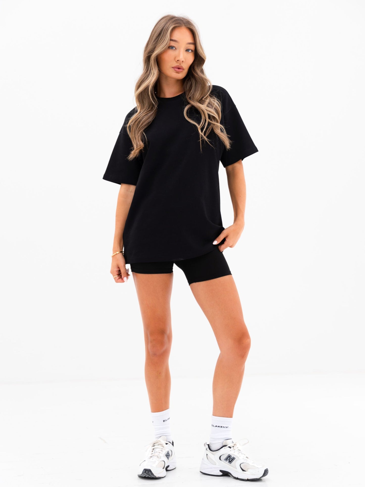 Isabel Oversized T-Shirt - Black