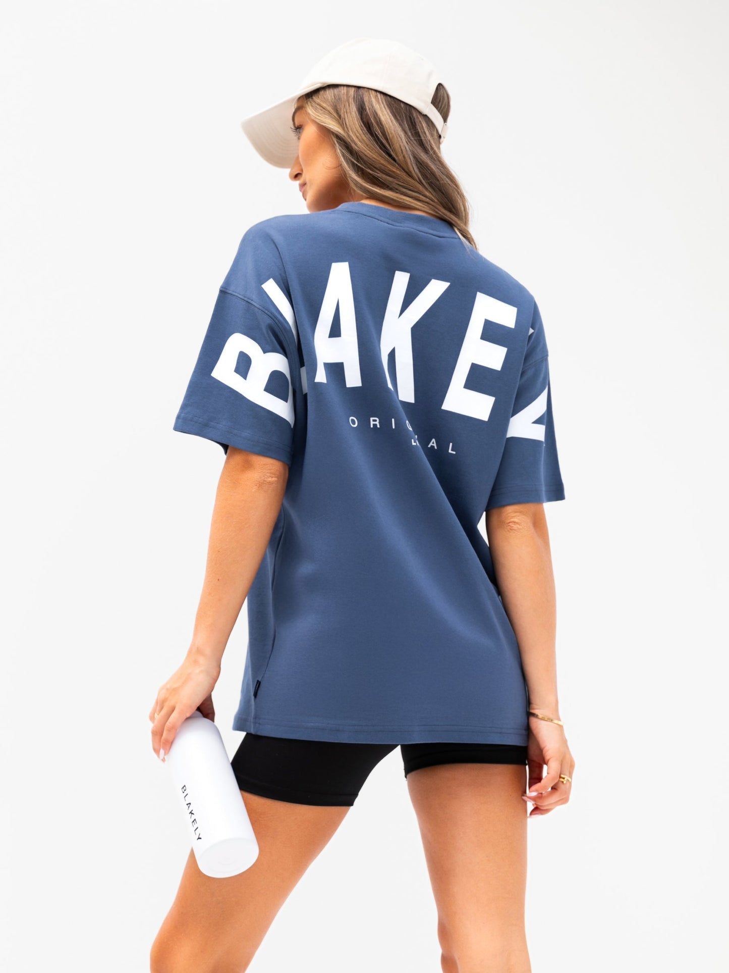 Isabel Oversized T-Shirt - Blue