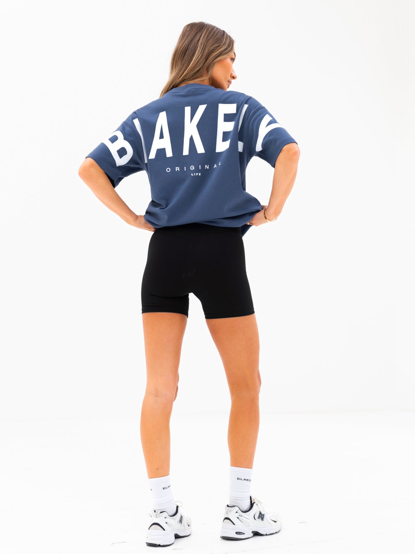 Isabel Oversized T-Shirt - Blue