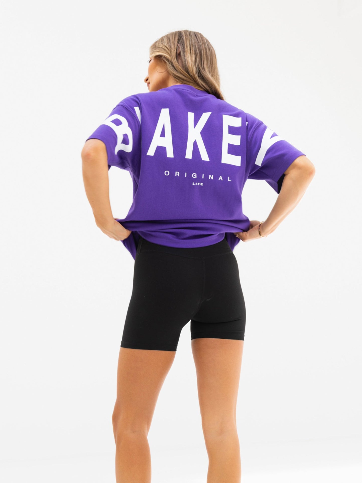 Isabel Oversized T-Shirt - Purple