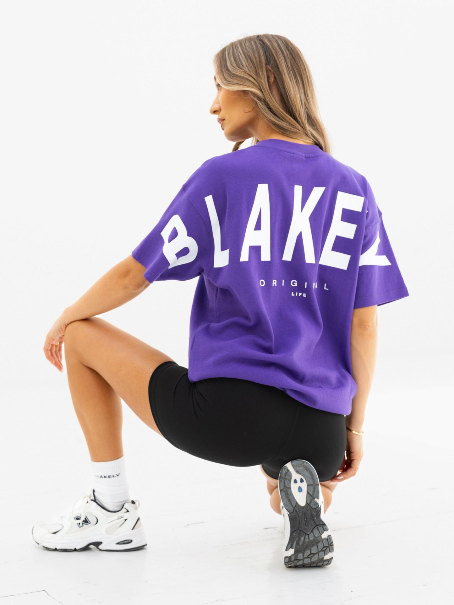 Isabel Oversized T-Shirt - Purple