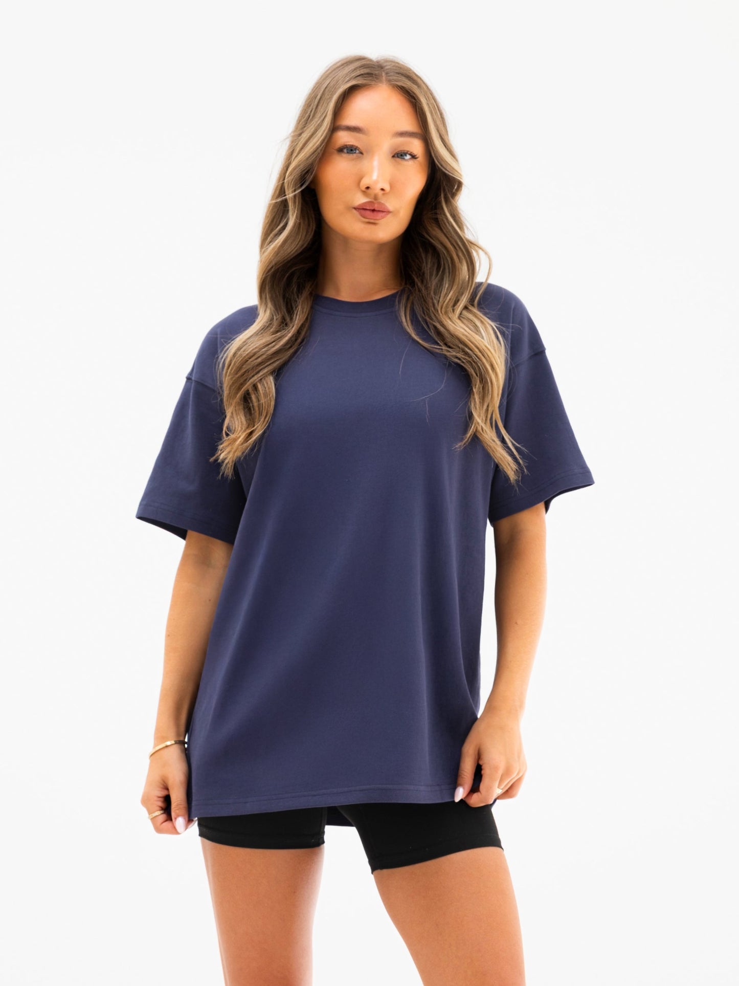 Isabel Oversized T-Shirt - Dark Navy