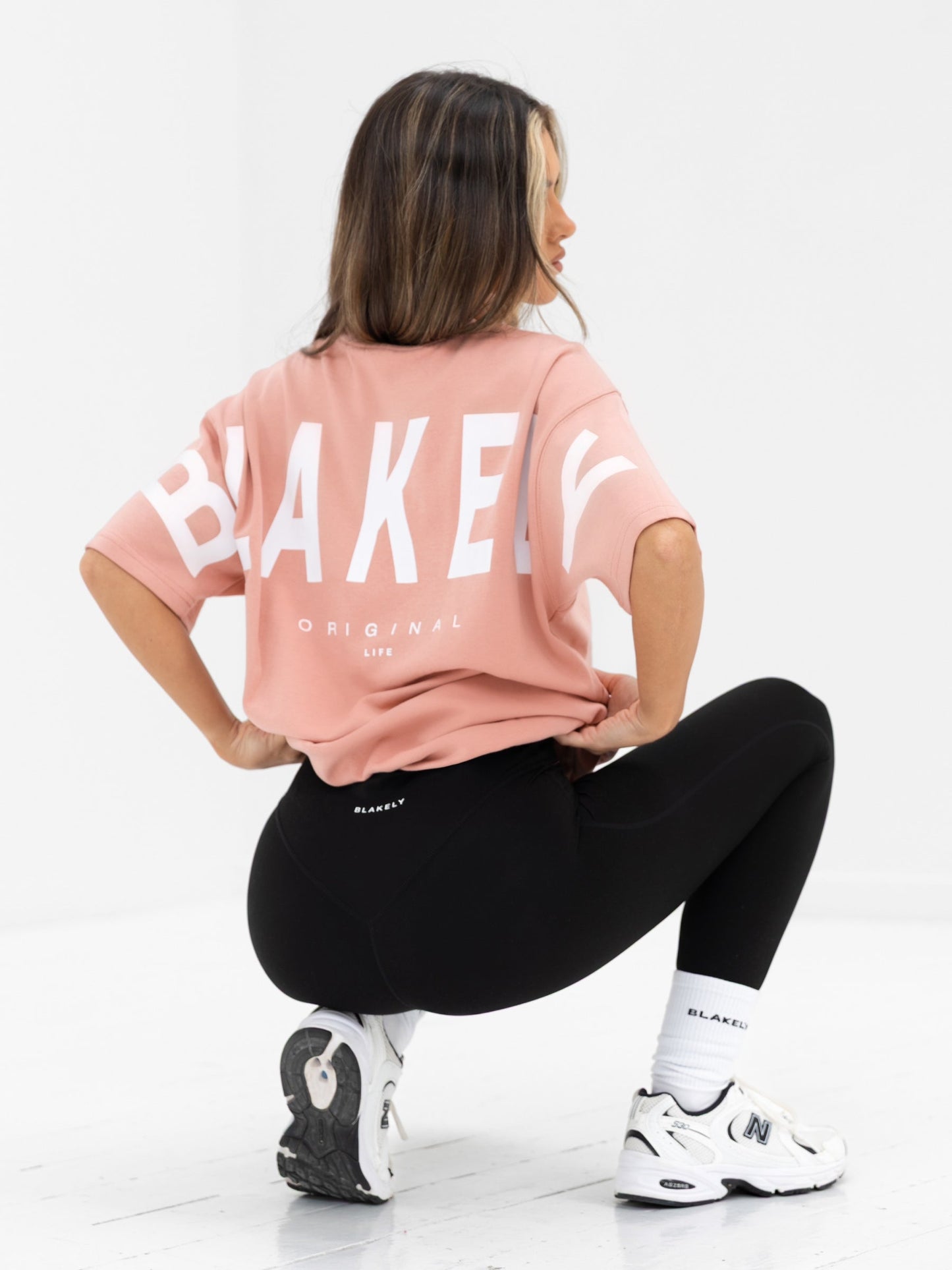 Isabel Oversized T-Shirt - Peach Pink