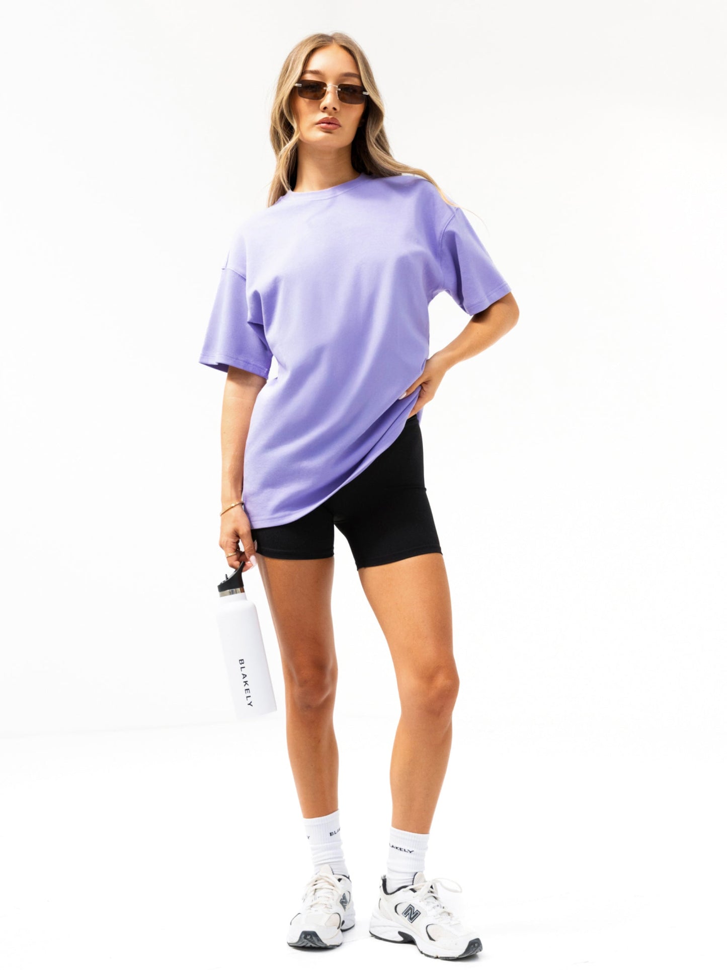 Isabel Oversized T-Shirt - Violet