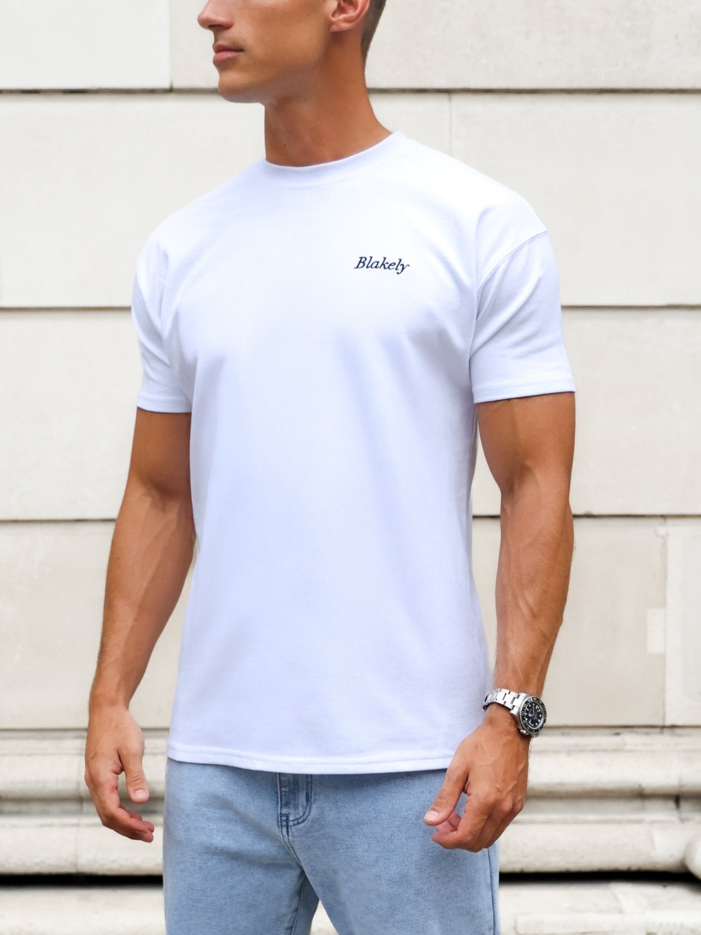 Lemon Print Relaxed T-Shirt - White