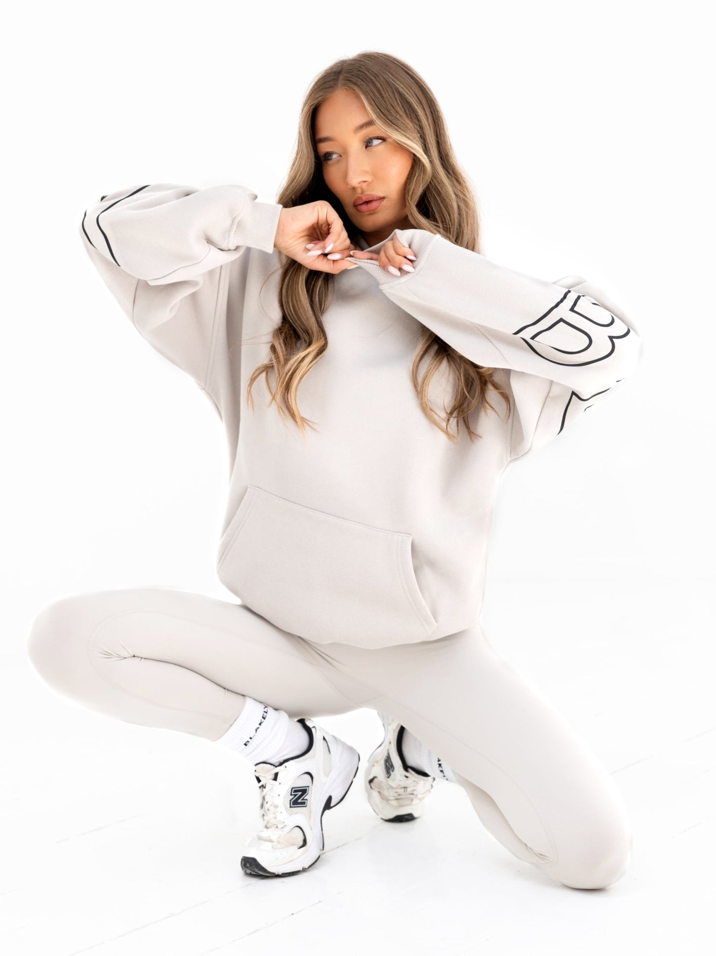 Outline Isabel Oversized Hoodie - Ivory