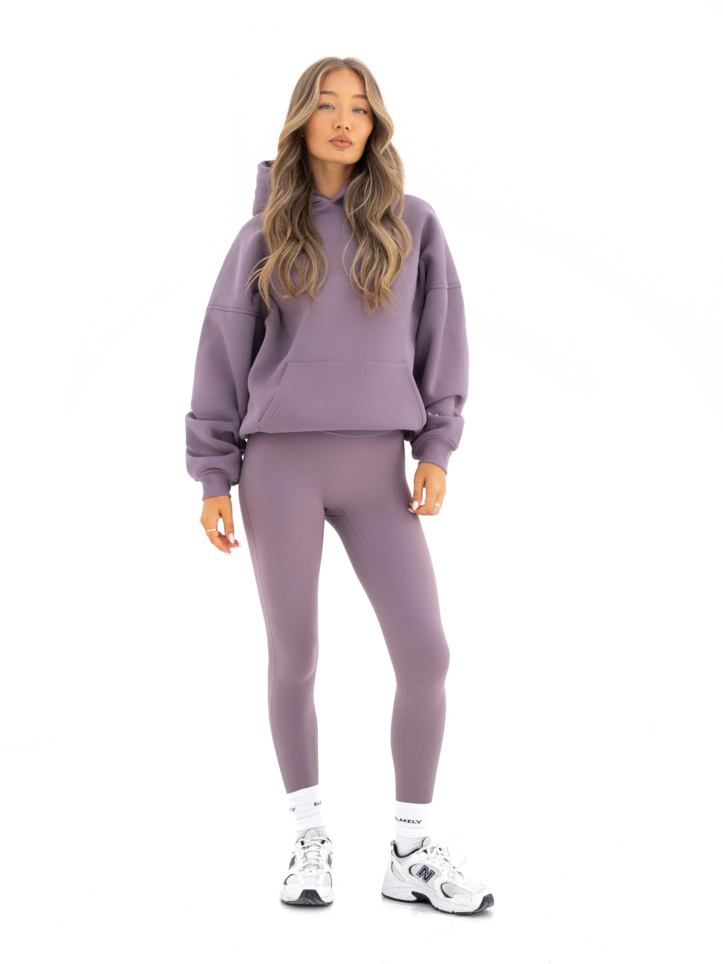 Outline Isabel Oversized Hoodie - Grape