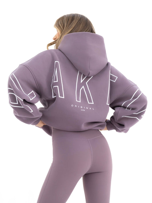 Outline Isabel Oversized Hoodie - Grape