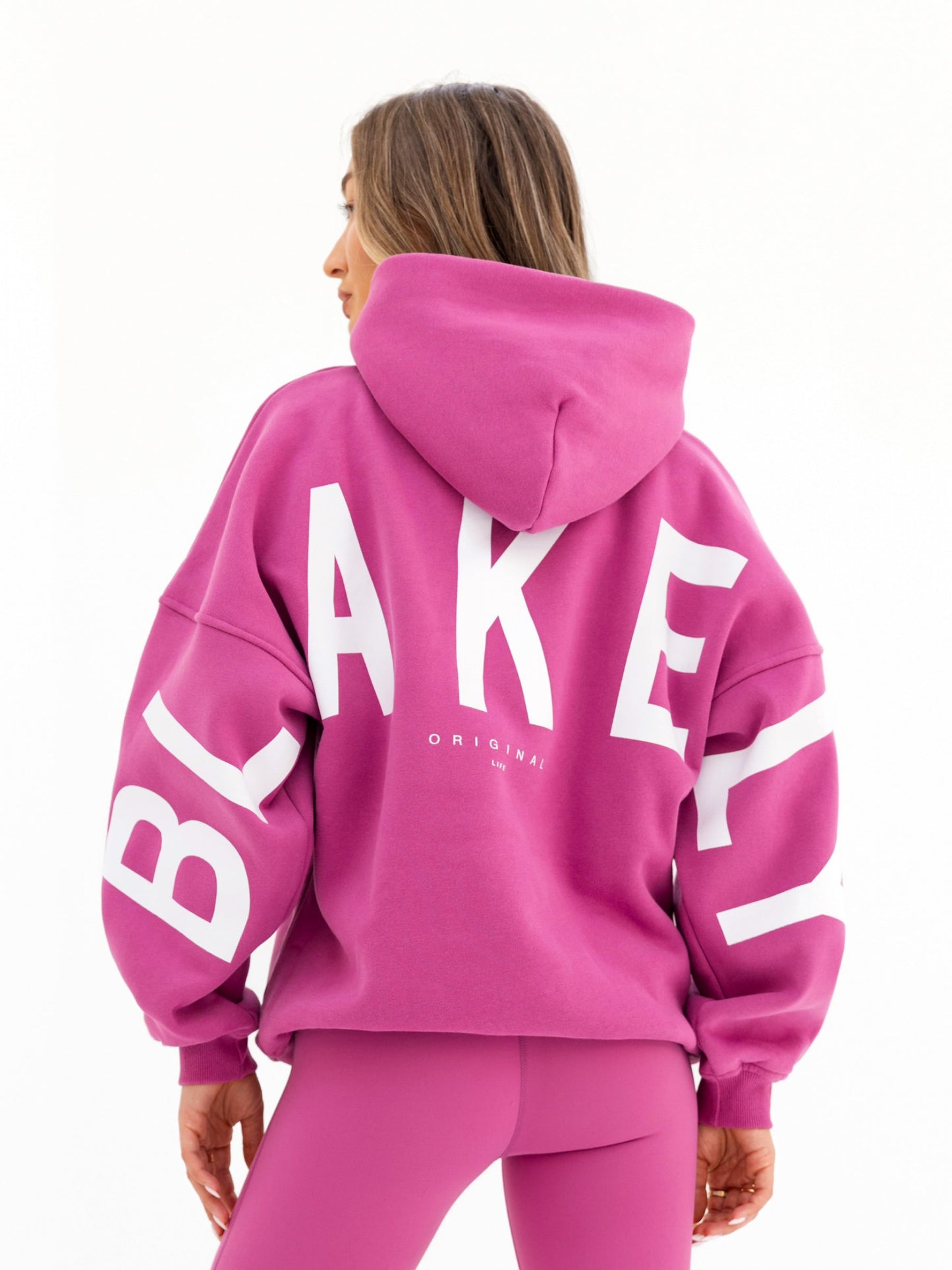 Isabel Oversized Hoodie - Pink