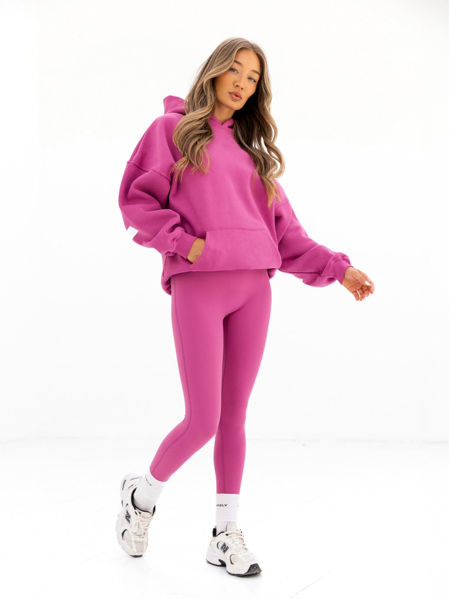 Isabel Oversized Hoodie - Pink