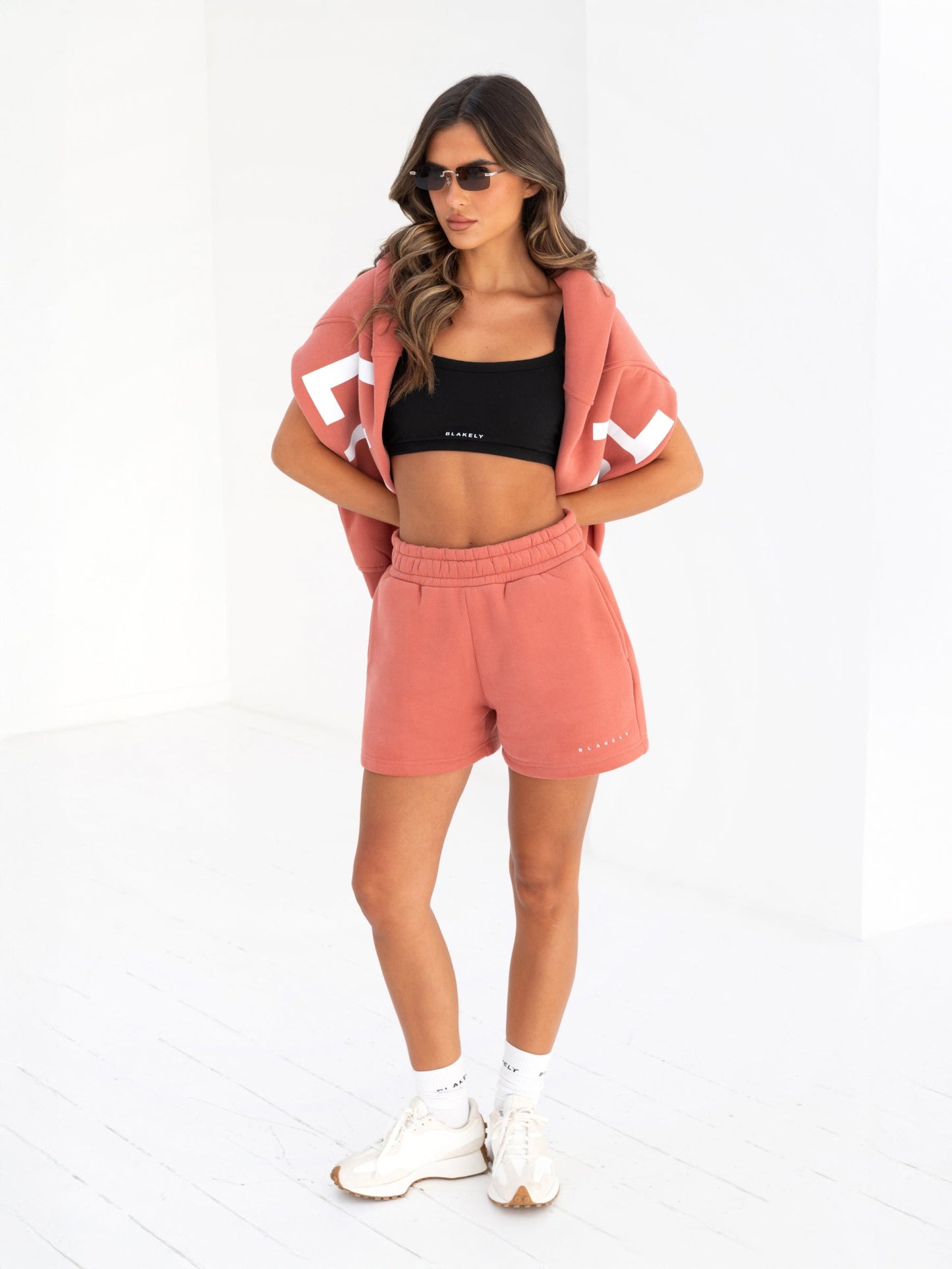 Isabel Oversized Hoodie - Burnt Coral