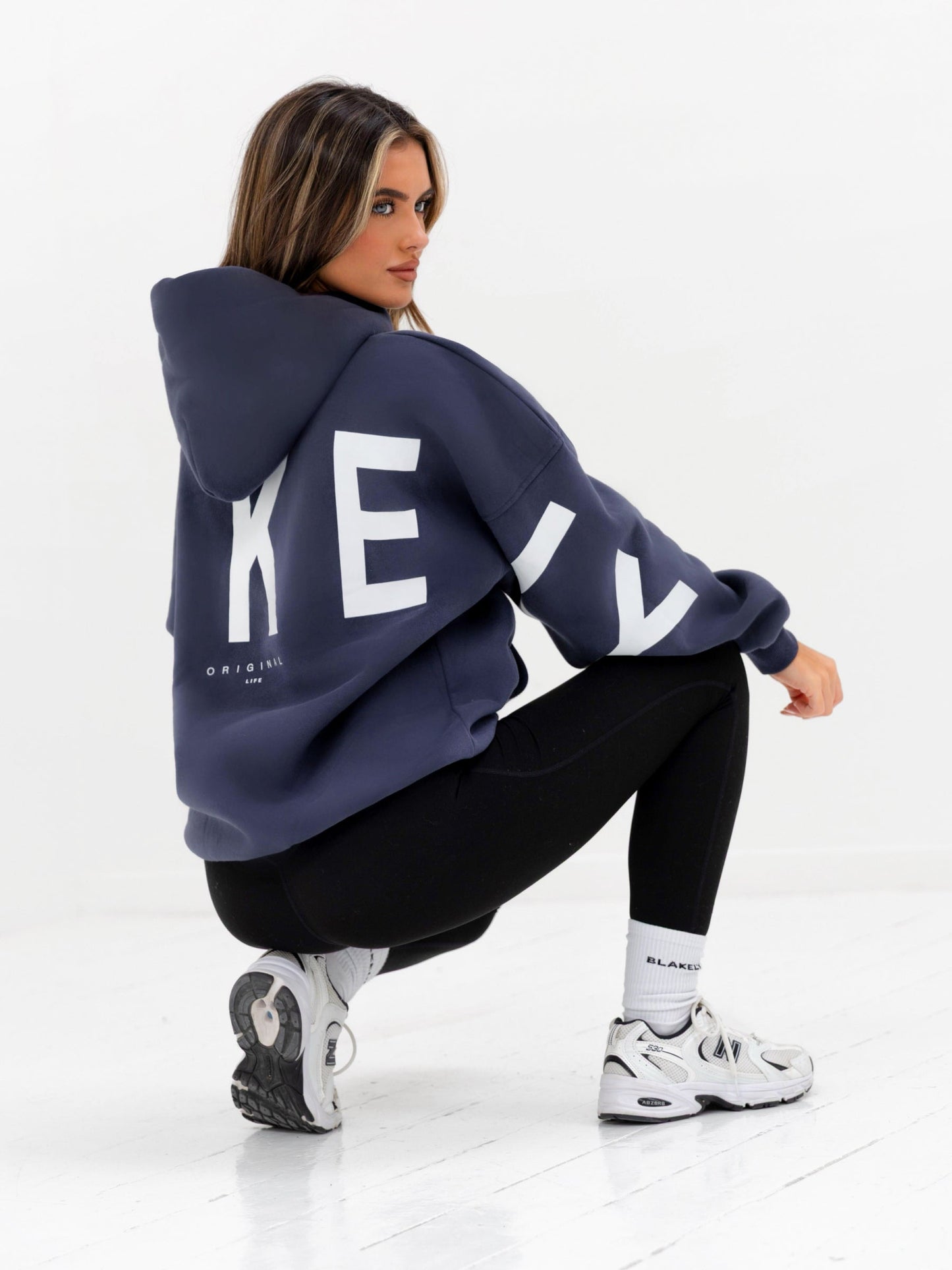 Isabel Oversized Hoodie - True Navy
